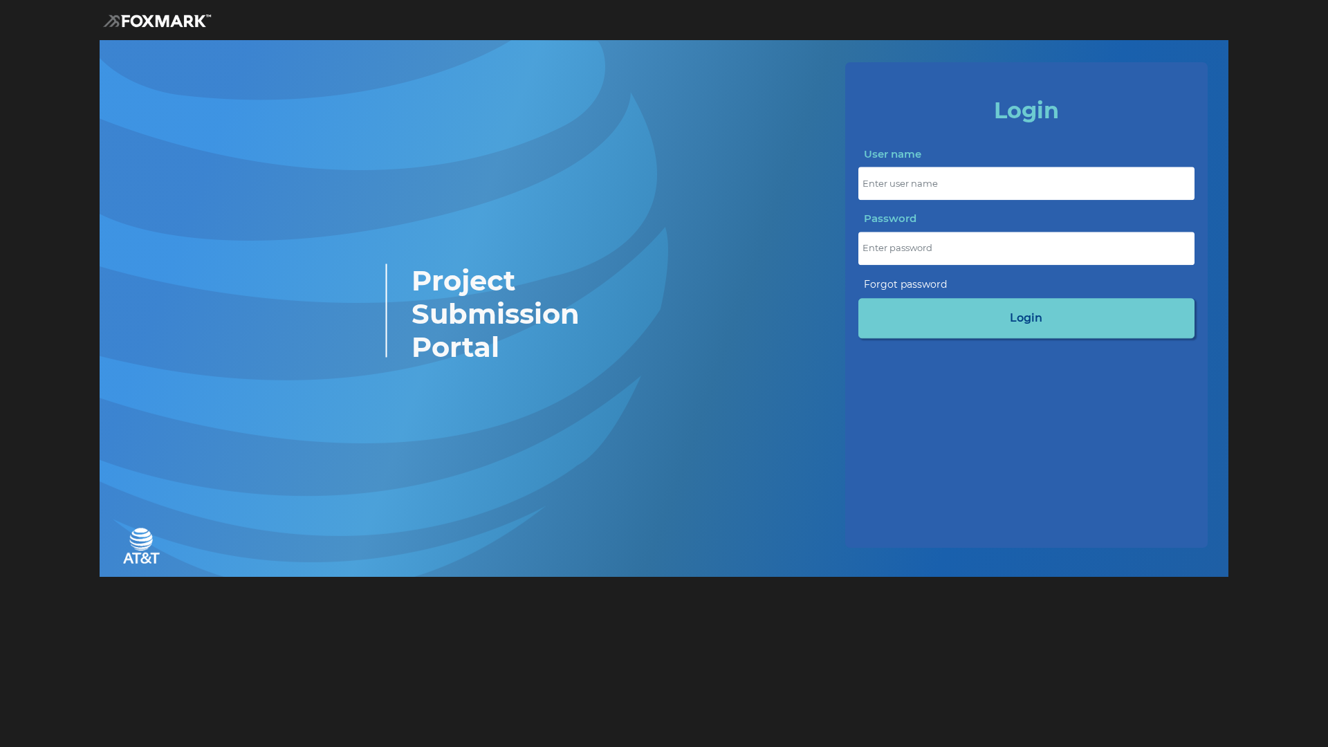 Screenshot of att.foxmarksolutions.com