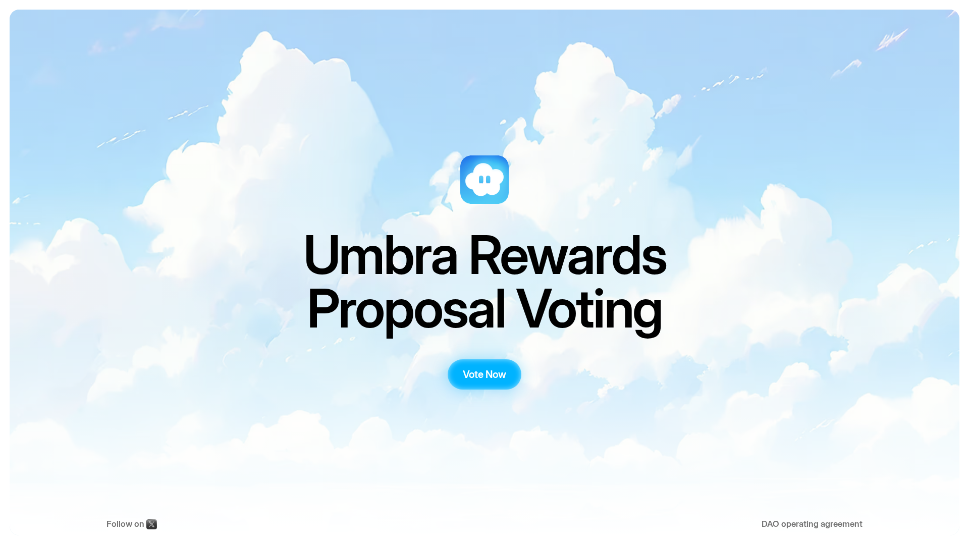 Screenshot of governance-umbra.xyz