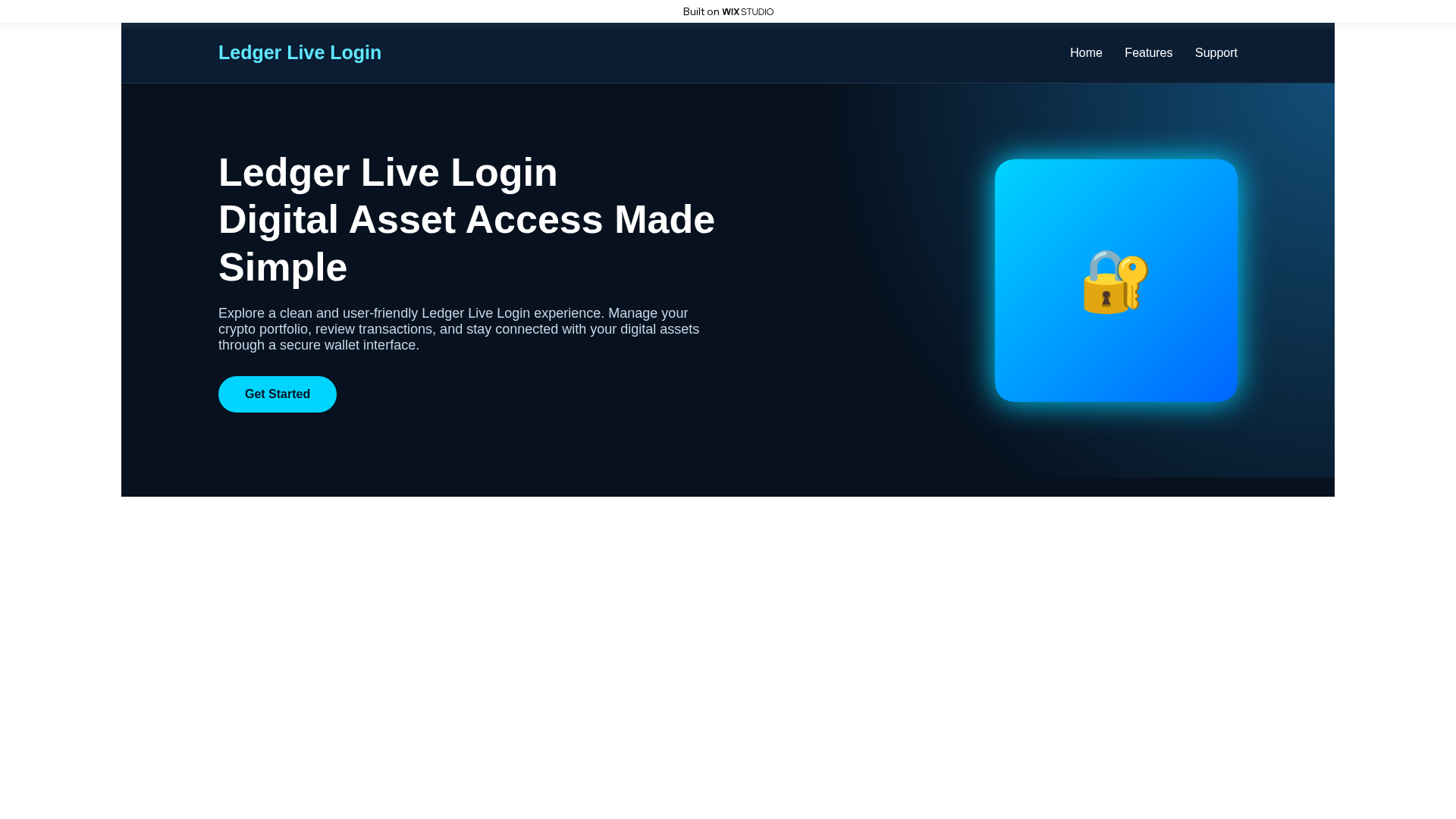 Screenshot of open-appslive.wixstudio.com