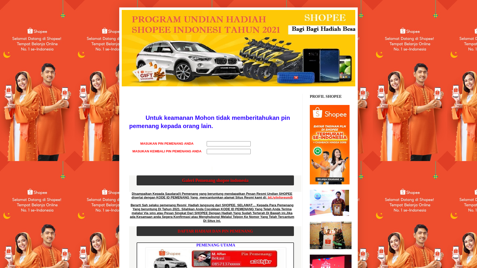 Screenshot of www.inforesmi555.blogspot.com
