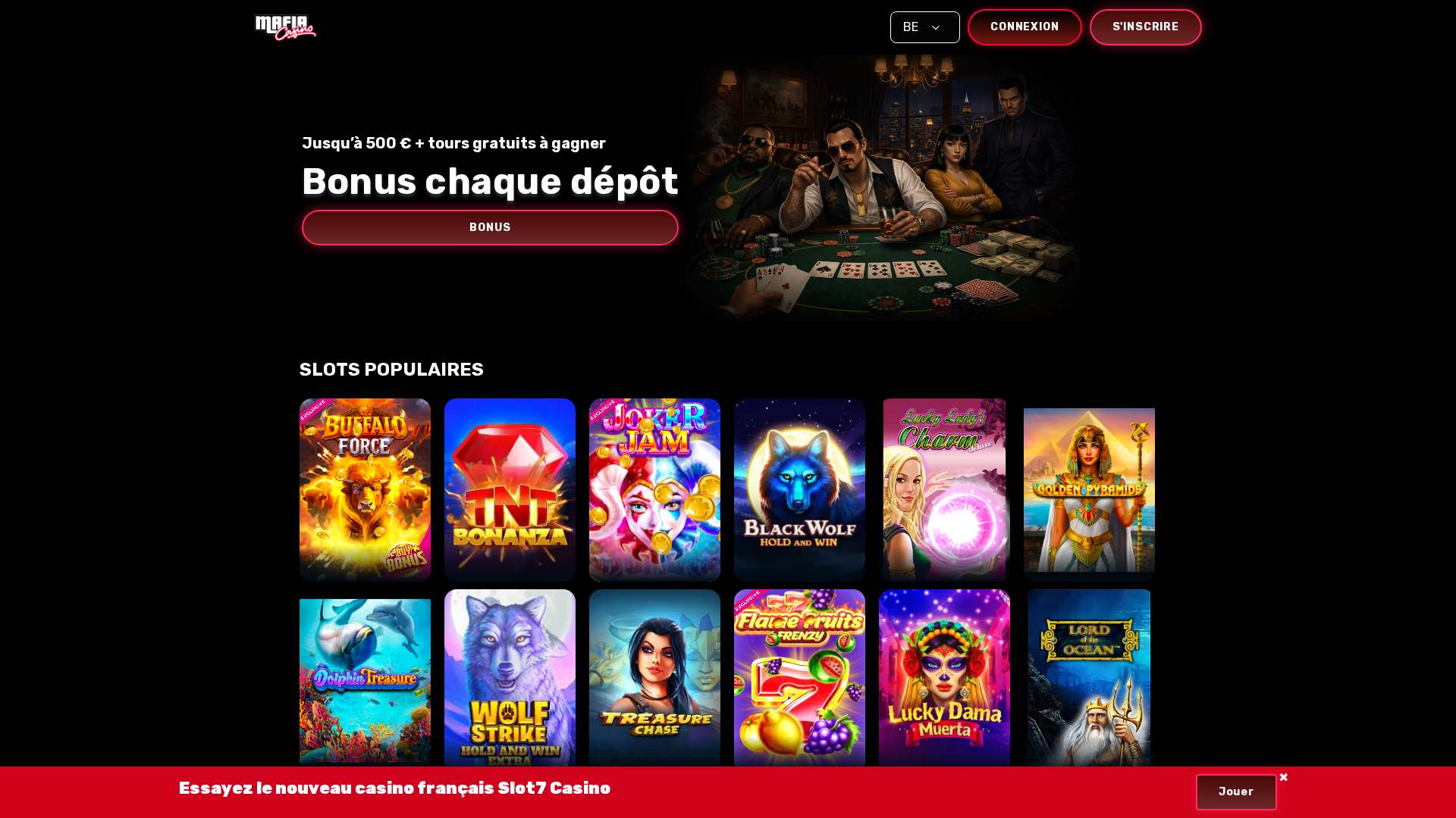 Screenshot of mafia-casino-slot2.com