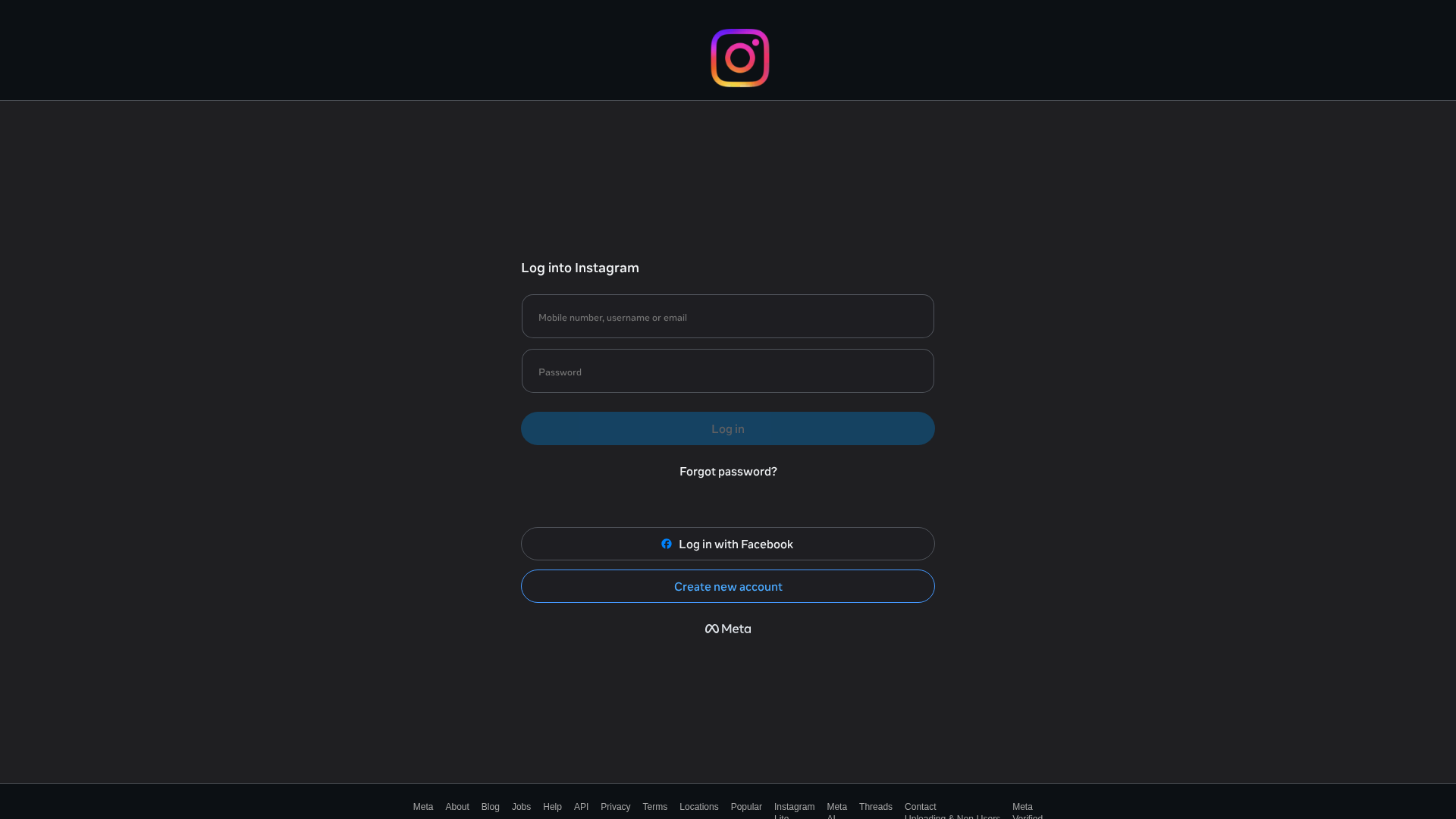 Screenshot of meta-login-instagram.github.io