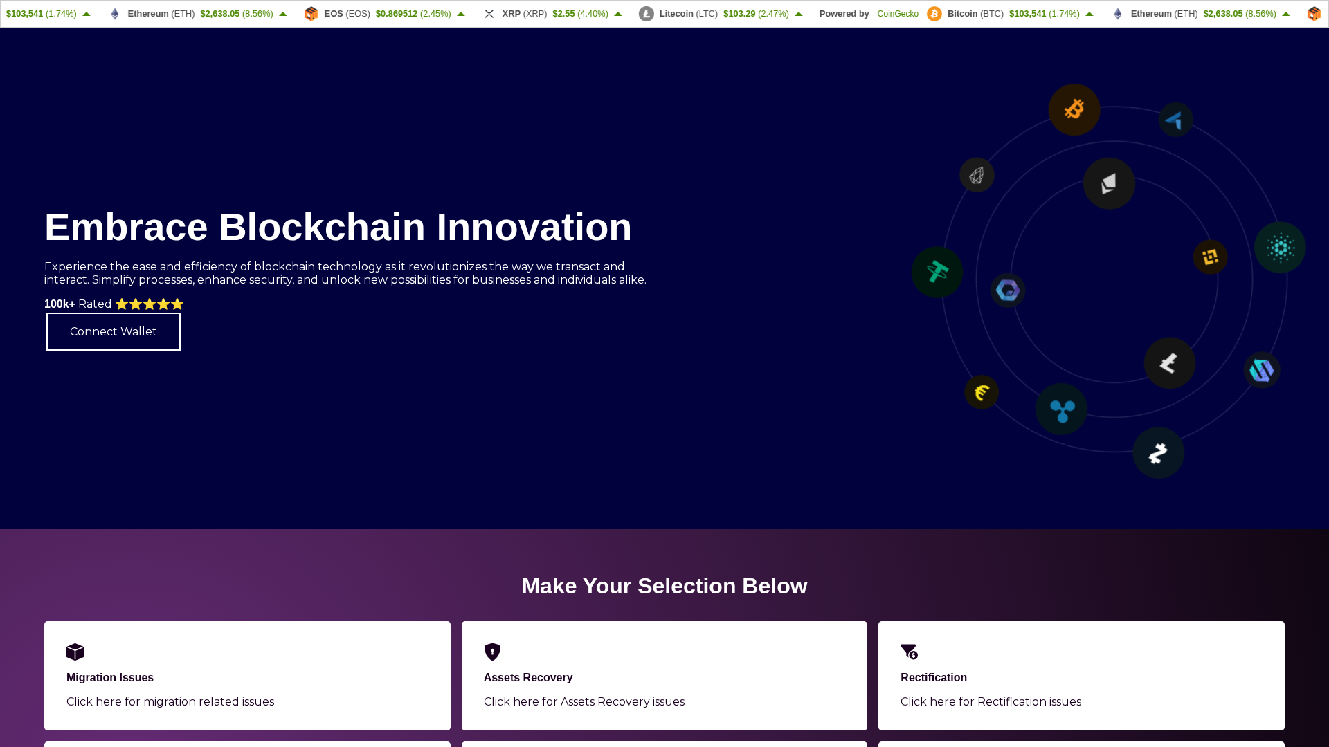 Screenshot of app-dappchain.pages.dev