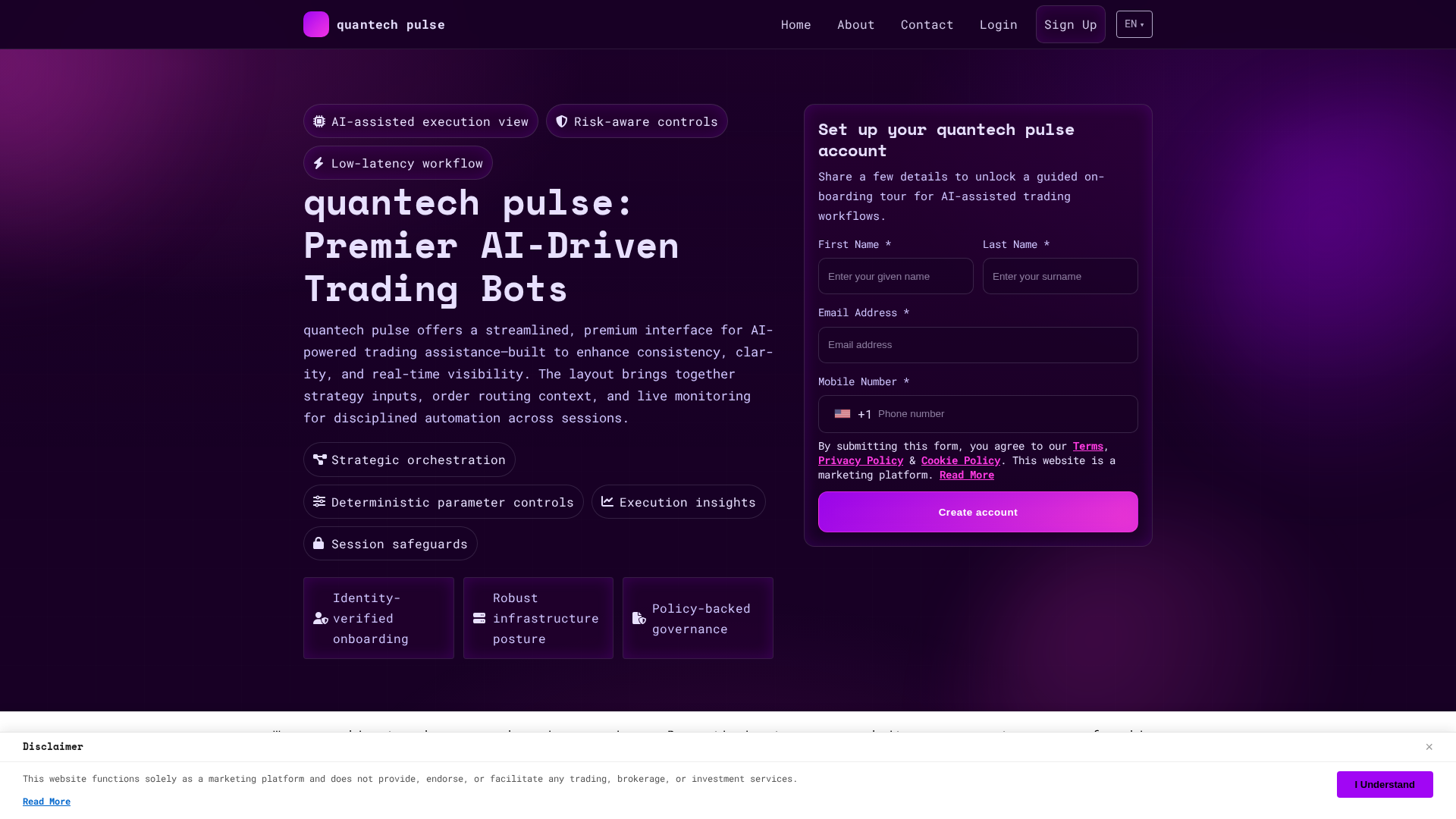 Screenshot of quantechpulse.shop