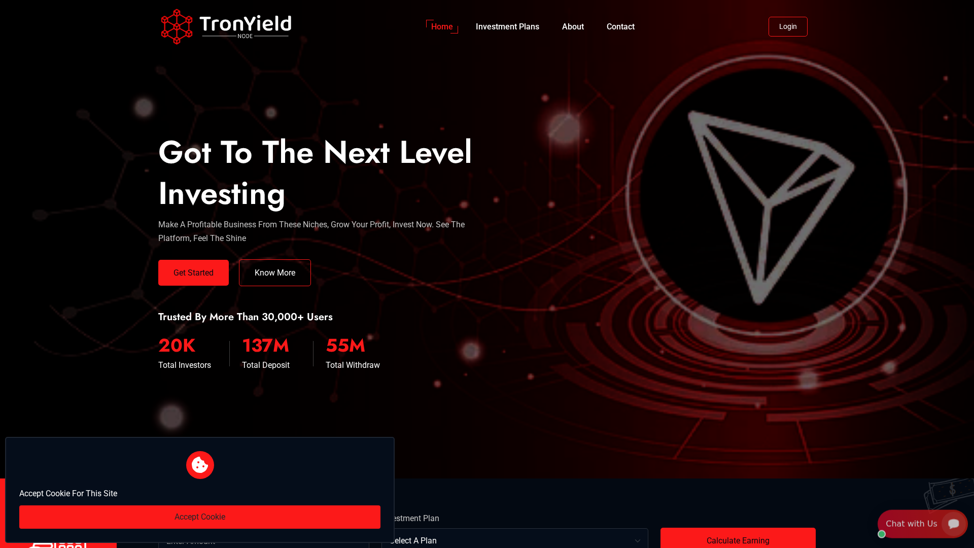 Screenshot of mail.tronyieldnode.org