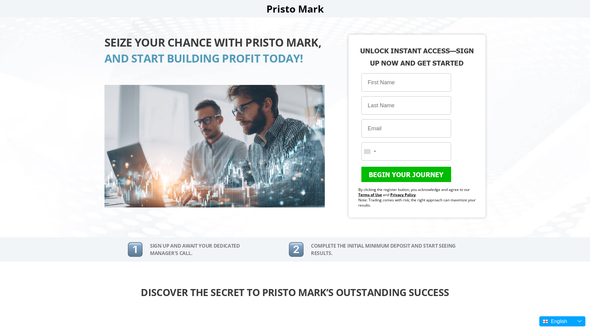 Screenshot of pristo-mark.cc