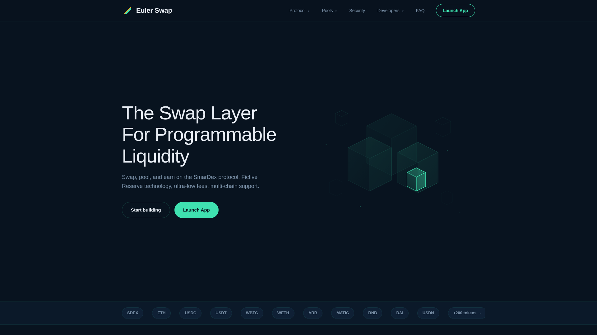 Screenshot of euler-swap.com