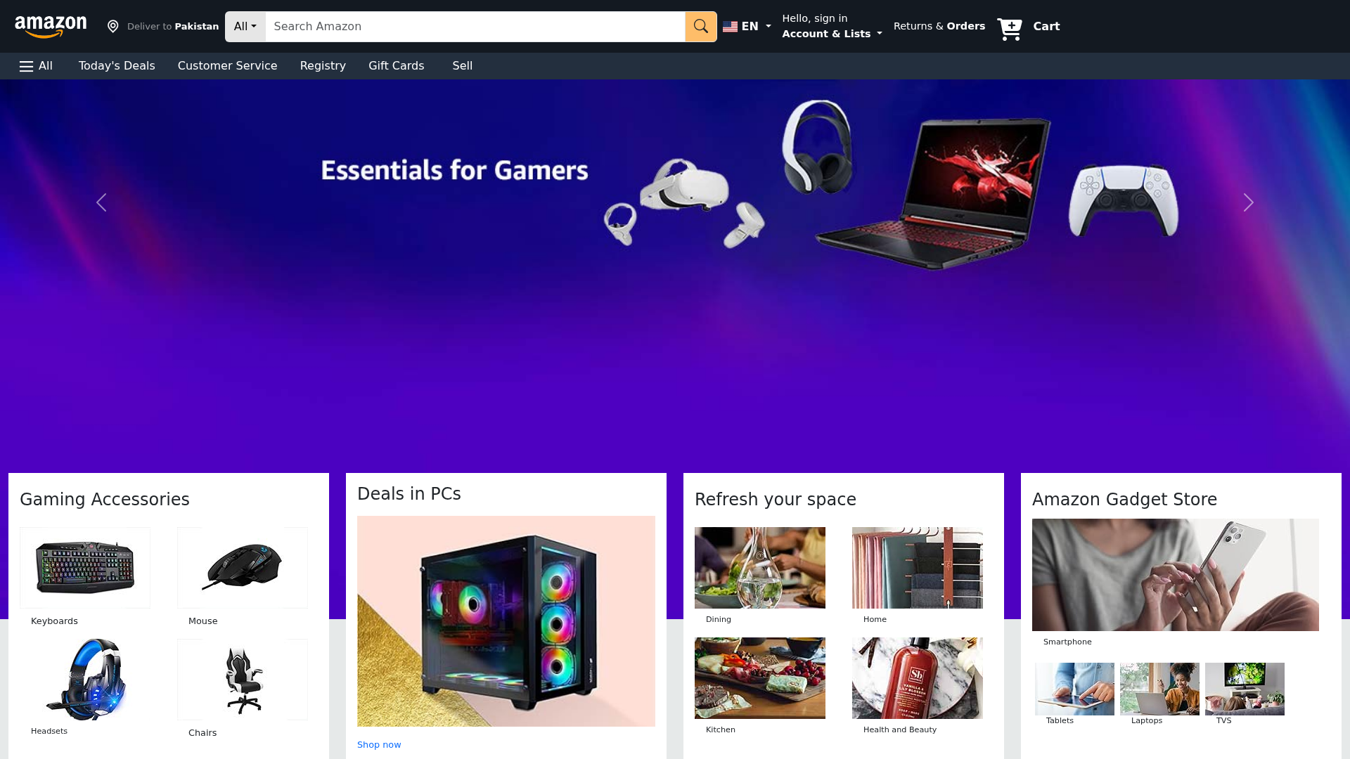 Screenshot of usama-amazon-clone.vercel.app
