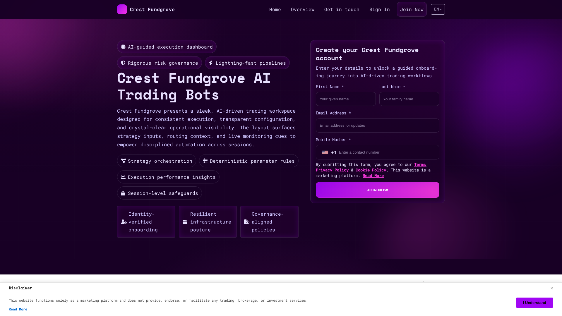 Screenshot of crestfundgrove.click