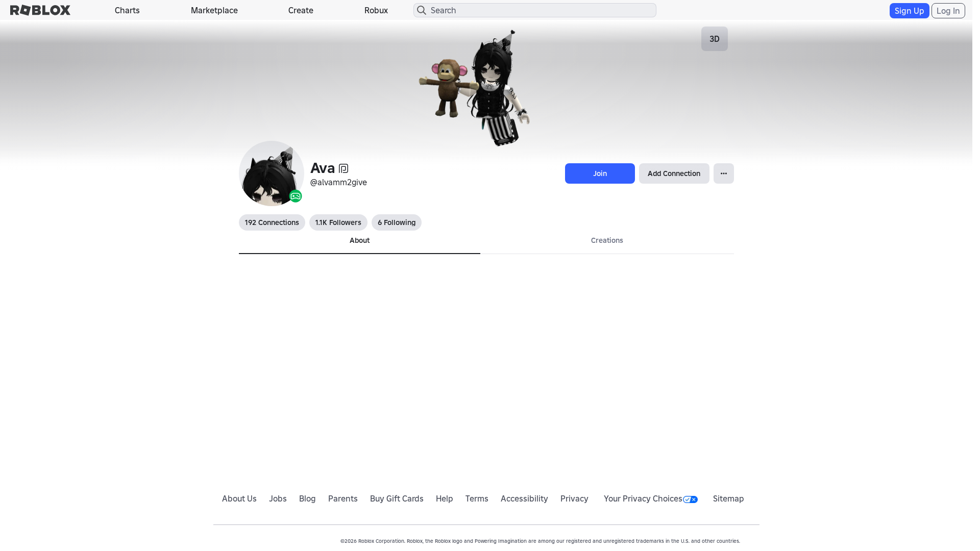 Screenshot of www.roblox.com.gr