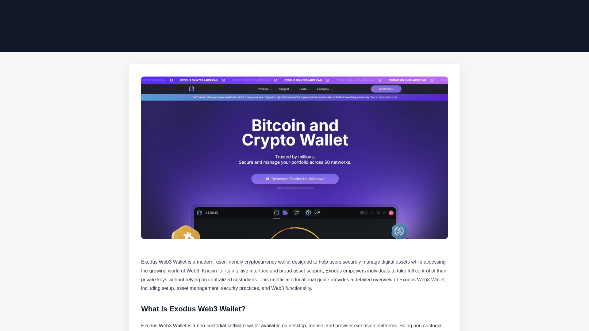 Screenshot of exodas-web3-started.wasmer.app