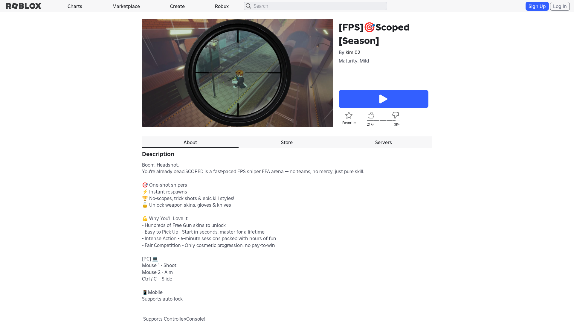 Screenshot of www.roblox.com.gr
