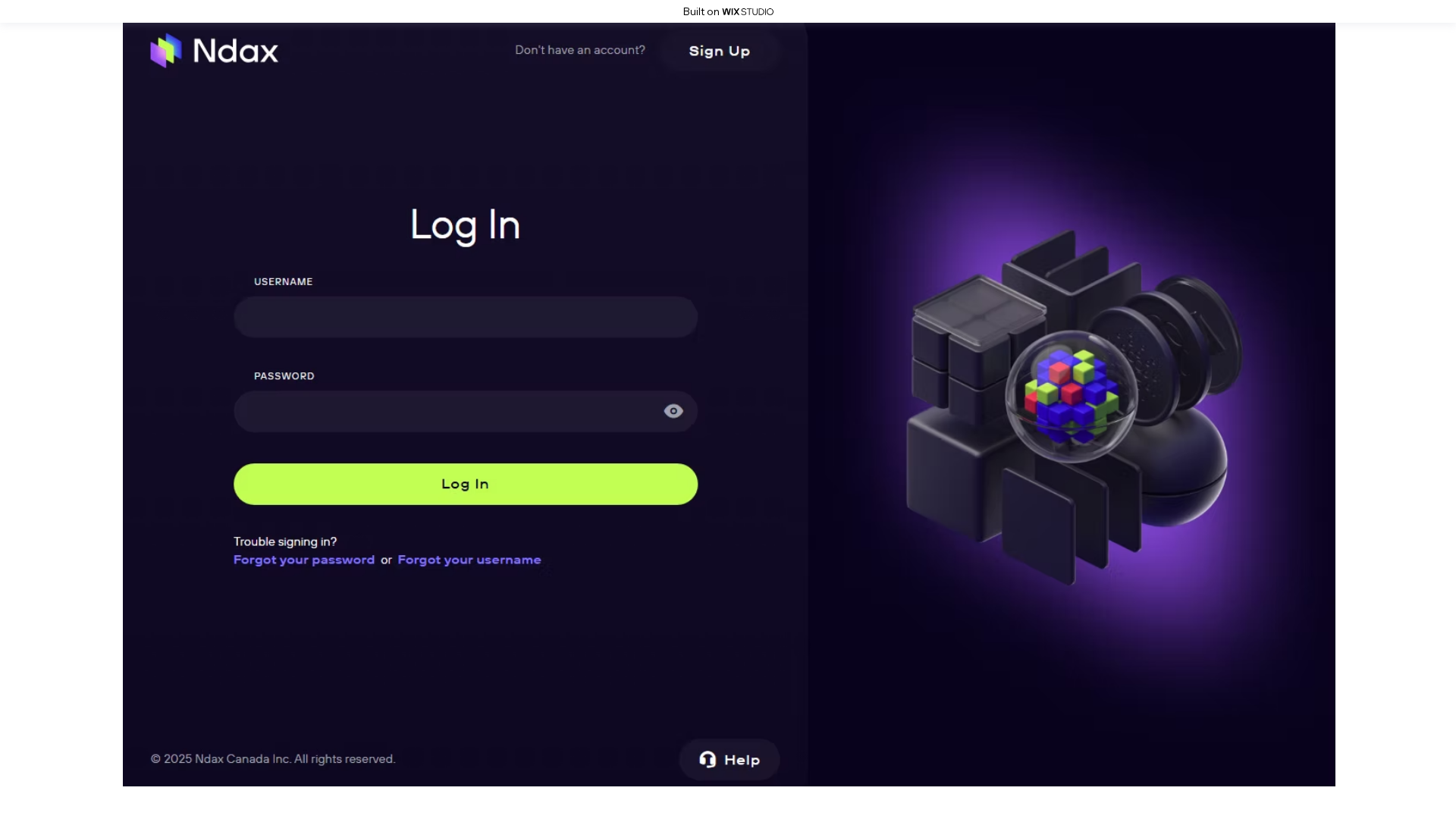 Screenshot of apps-ndaxxcdns.wixstudio.com