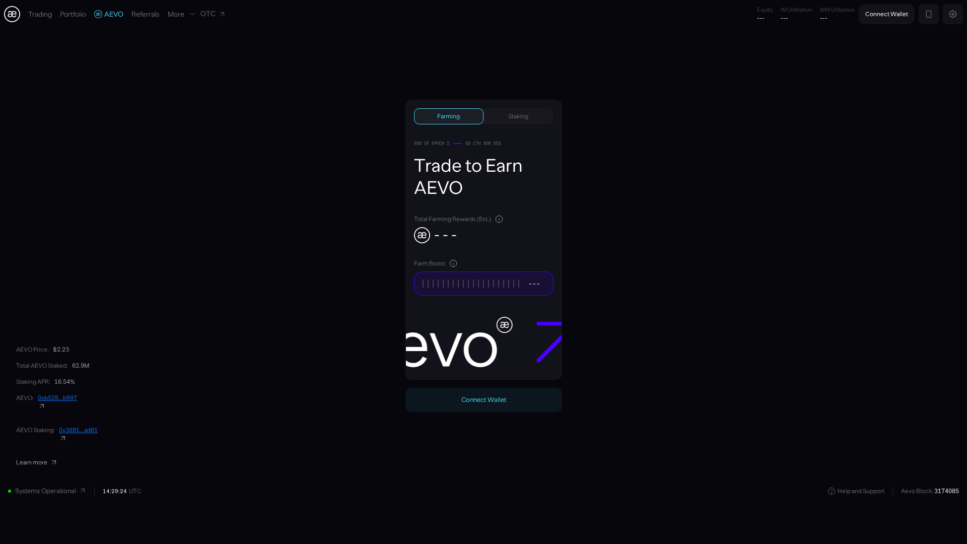 Screenshot of aevoxyz.pages.dev