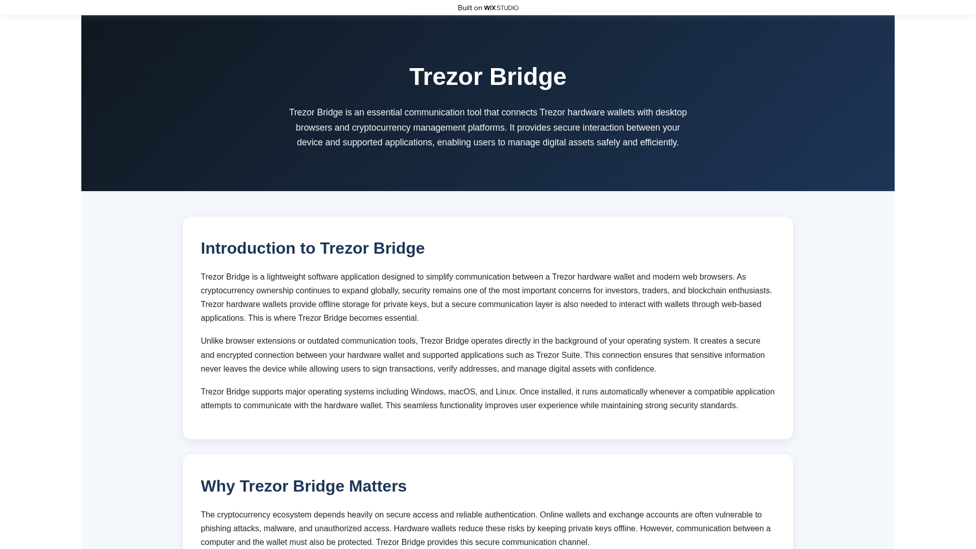 Screenshot of en-trezosuites.wixstudio.com