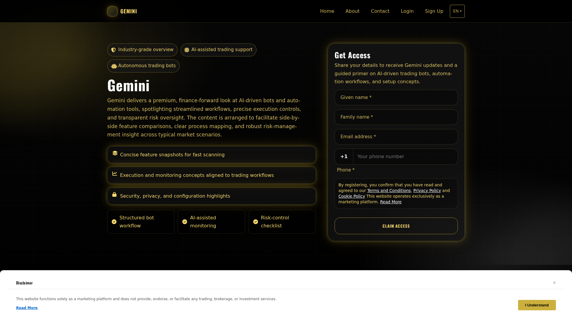 Screenshot of gemini-app.click