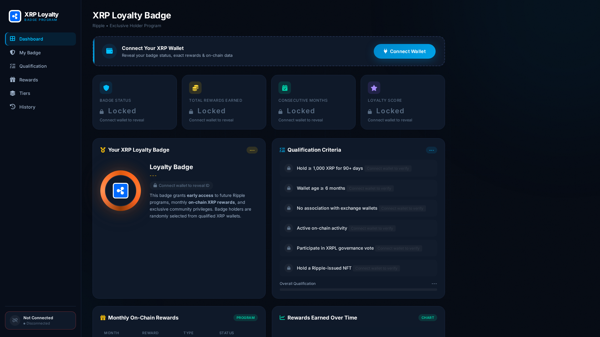 Screenshot of badge-xrp.com