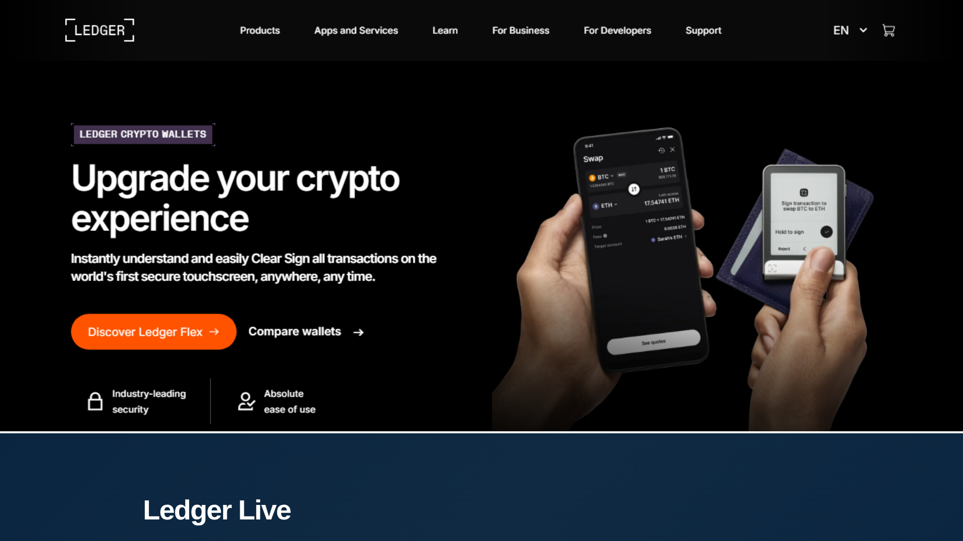 Screenshot of auth-ledgrelive-net.wasmer.app