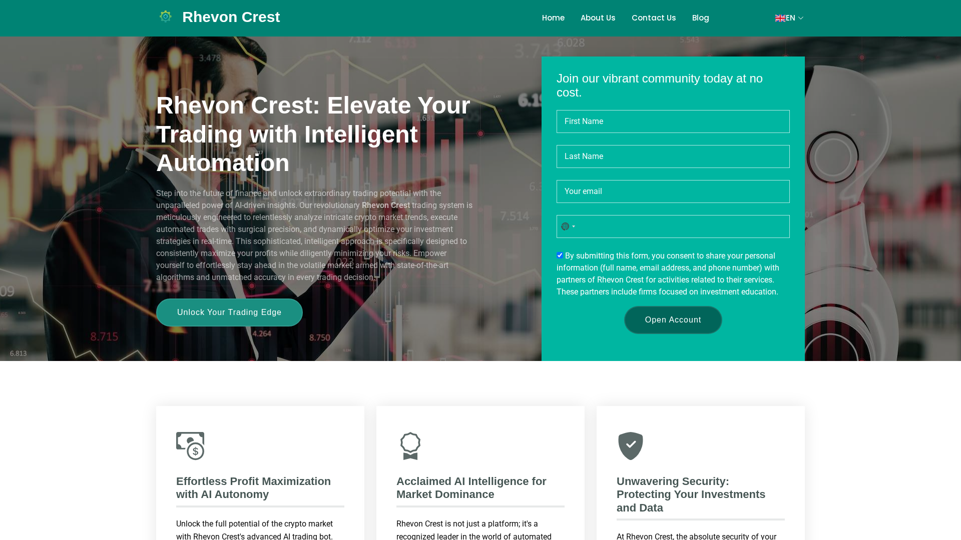 Screenshot of rhevoncrestapp.org