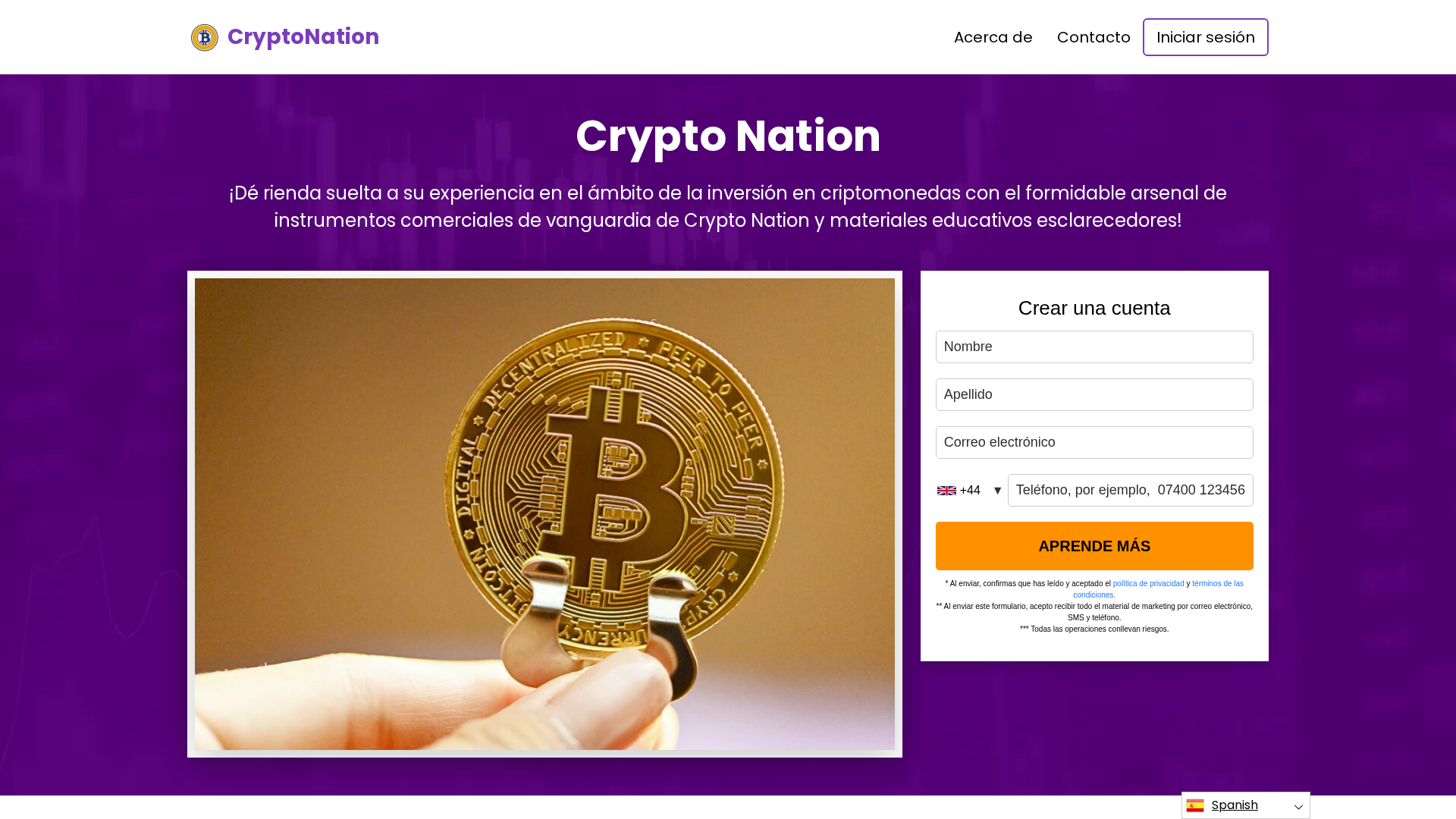 Screenshot of cryptonation.app