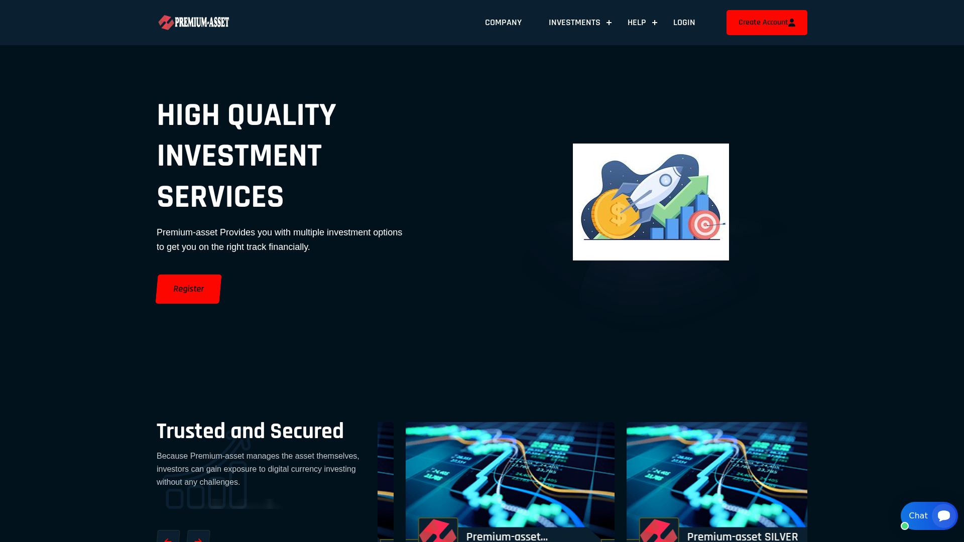 Screenshot of premium-asset.org