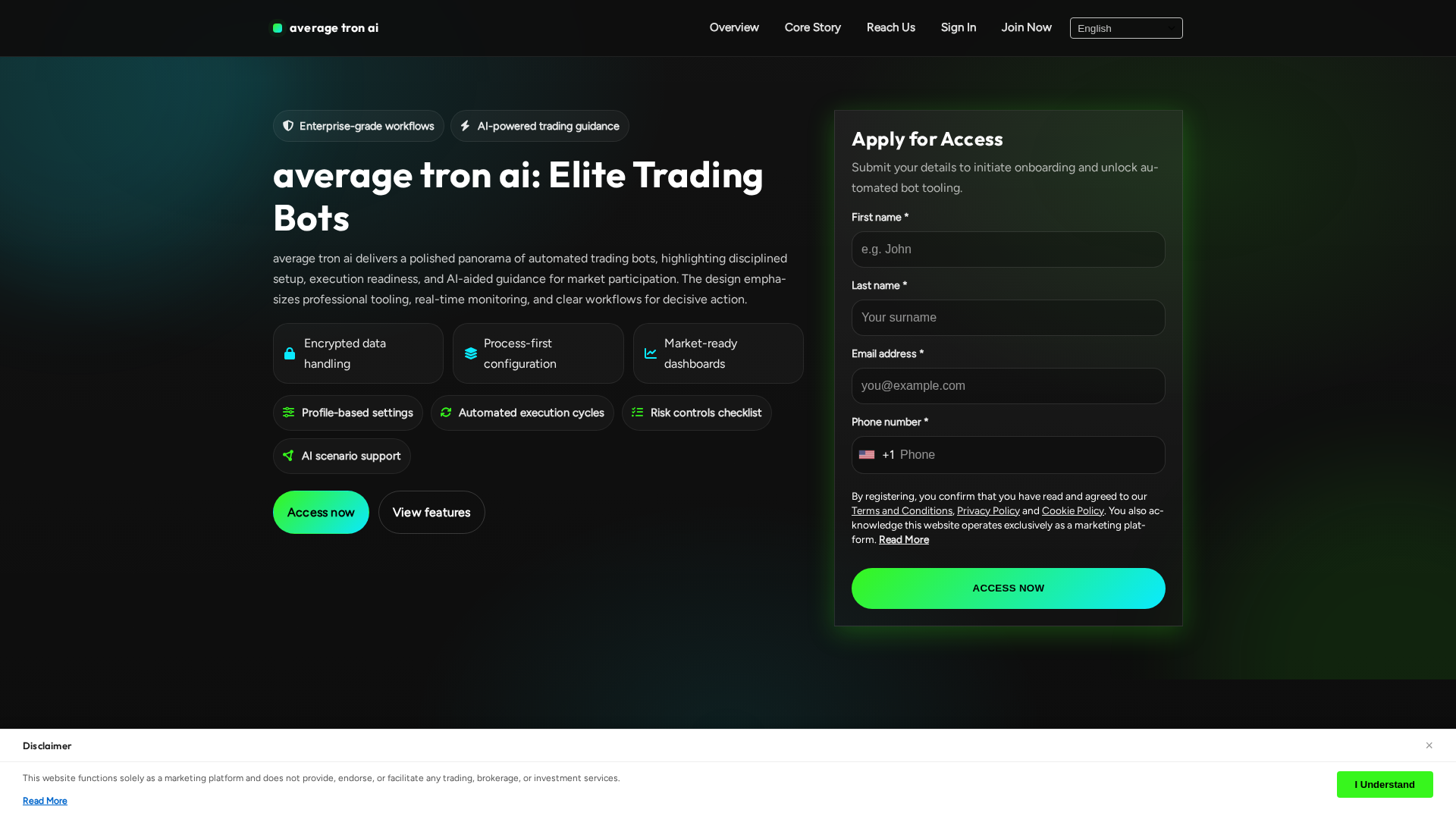 Screenshot of averagetronai.pro