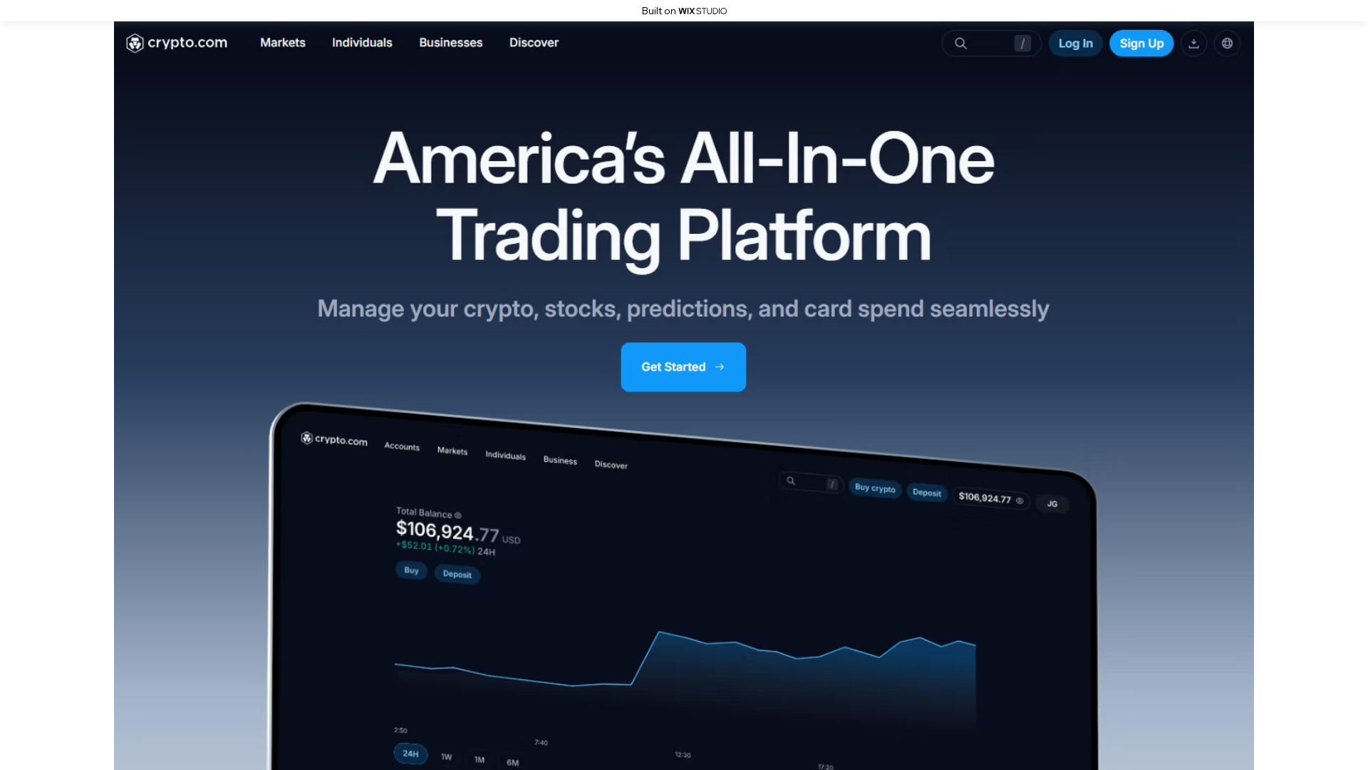 Screenshot of trade-cryptocom-apps.wixstudio.com