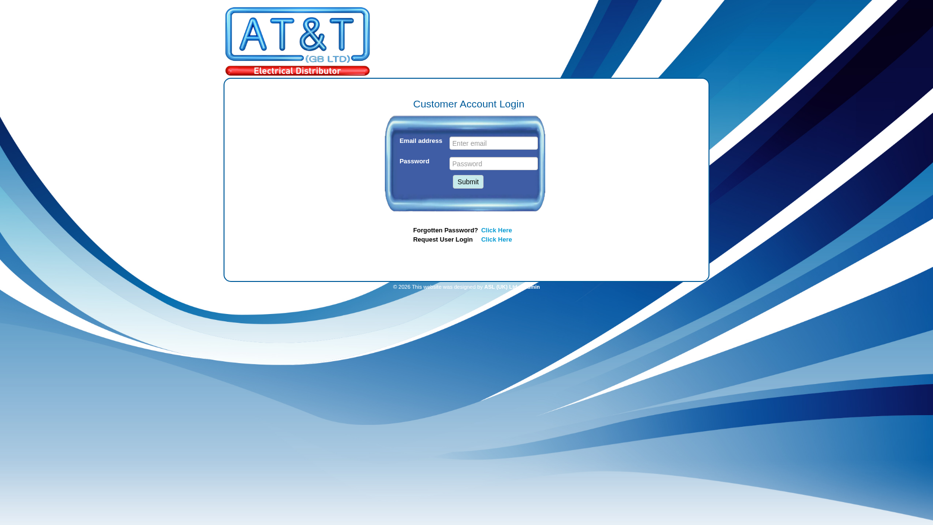 Screenshot of www.attgbaccount.co.uk