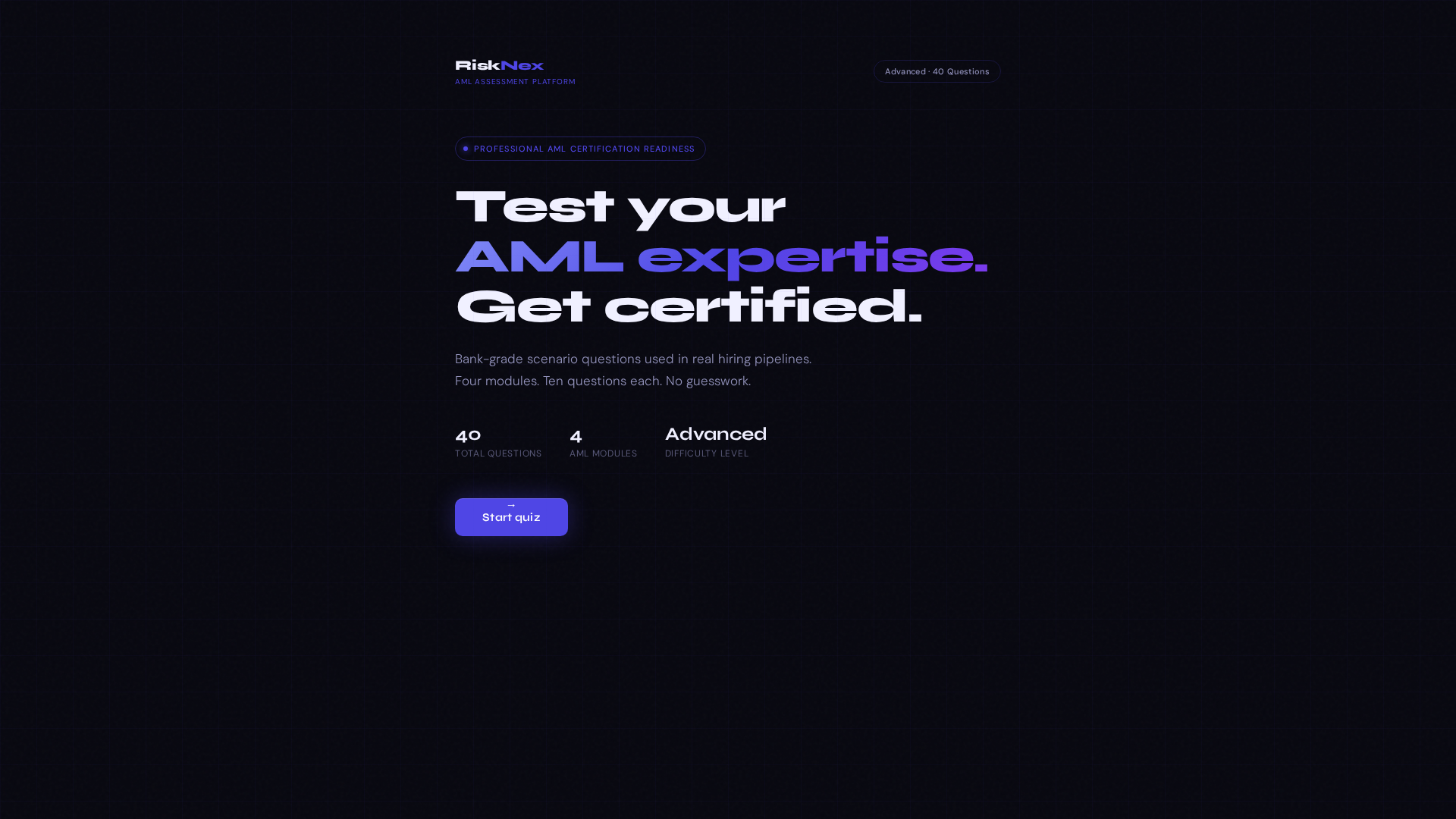 Screenshot of risknexquiz-9xvtgi0oy6.edgeone.app