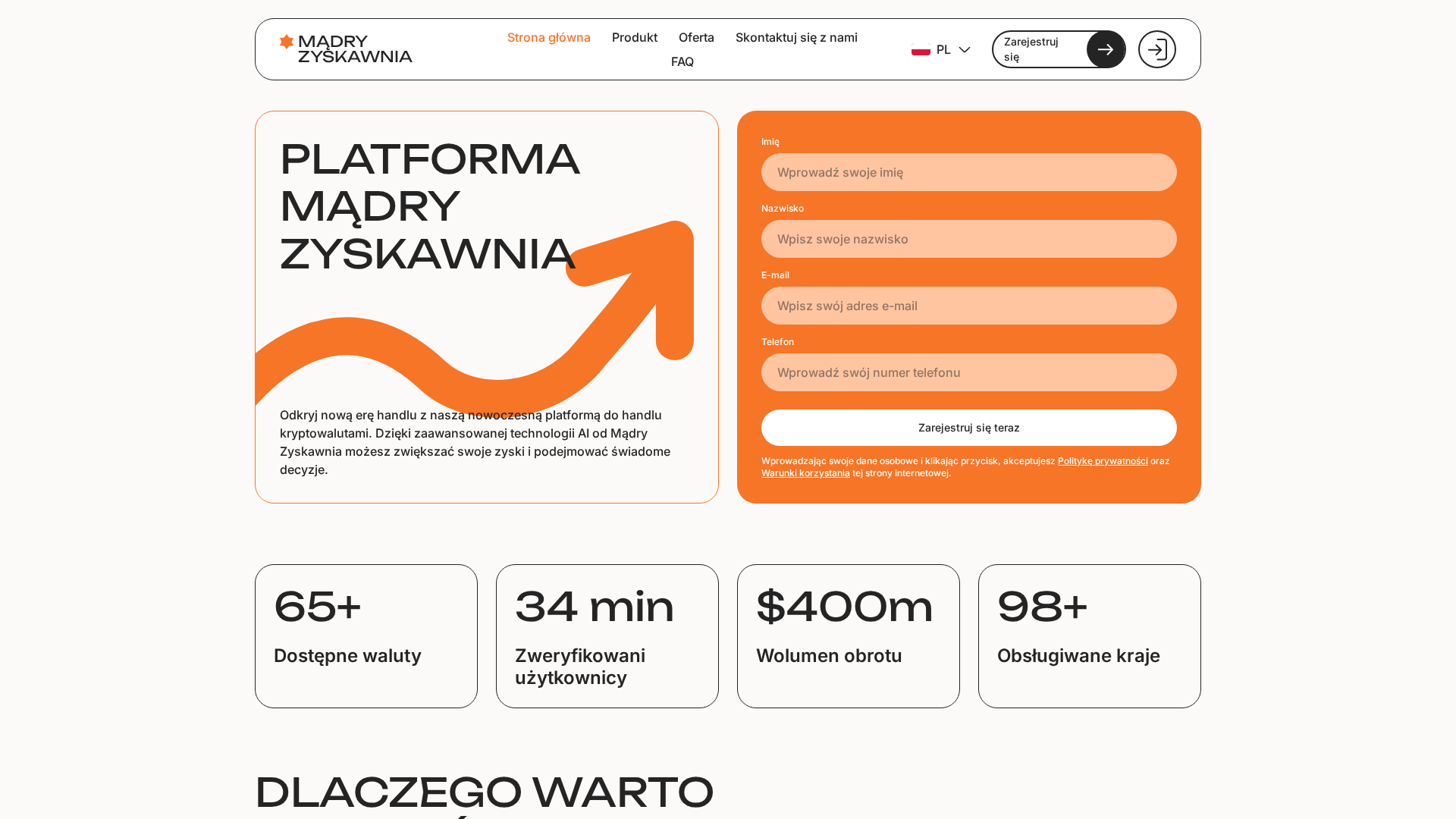 Screenshot of madry-zyskawnia.com
