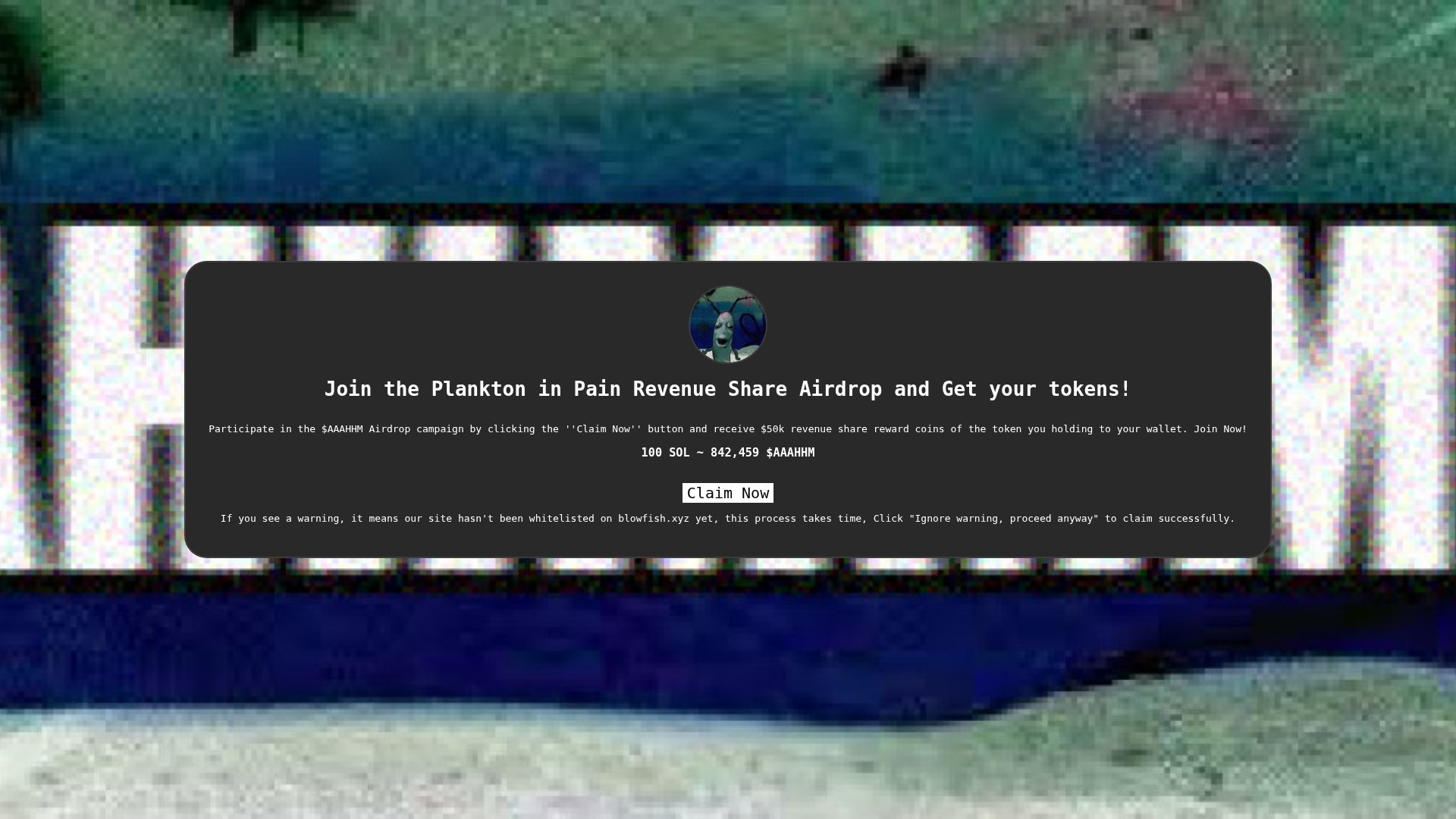 Screenshot of planktonwins.pages.dev