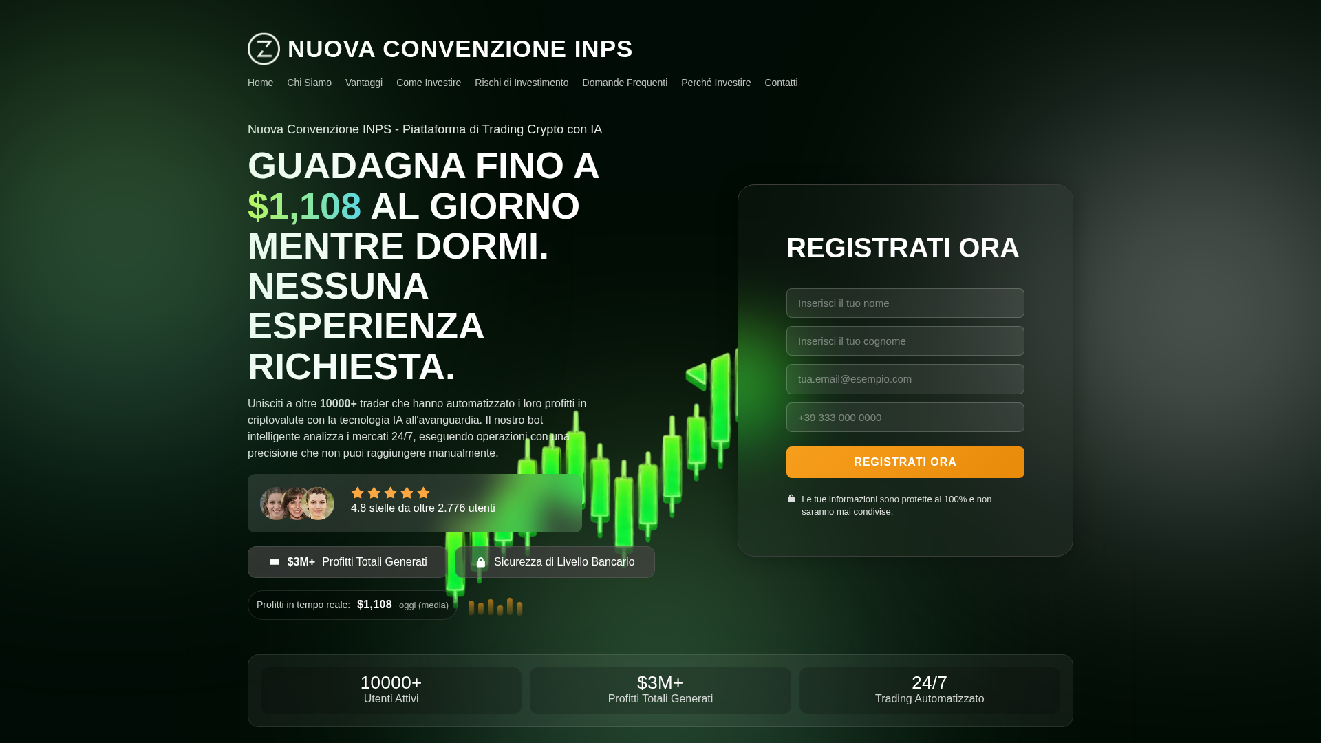 Screenshot of nuovaconvenzioneinps.net