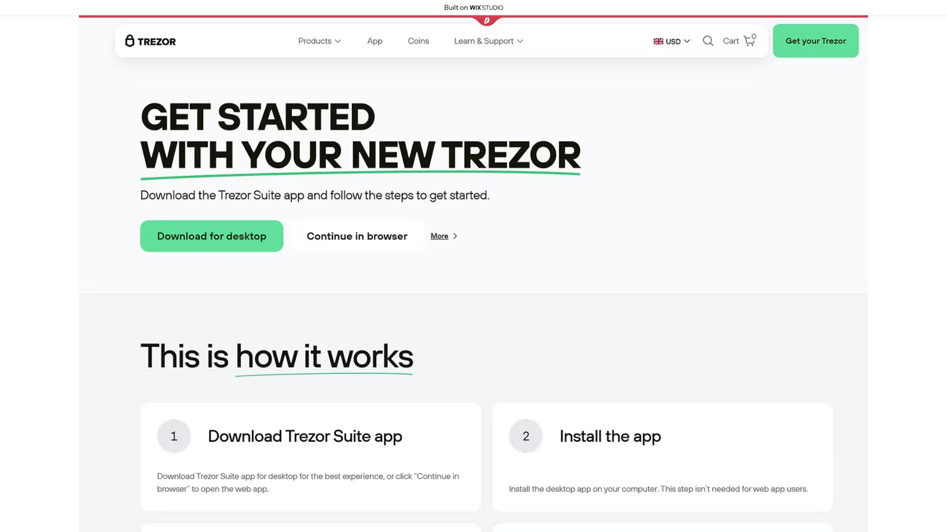 Screenshot of startscdn-trezon.wixstudio.com