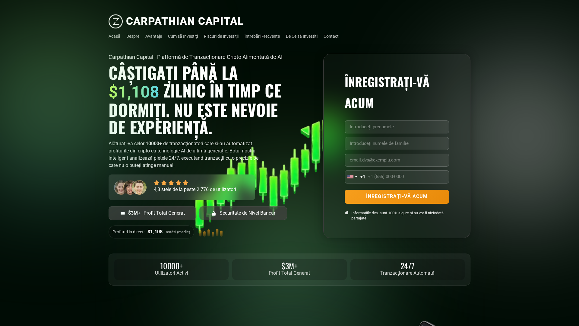 Screenshot of carpathiancapital.net