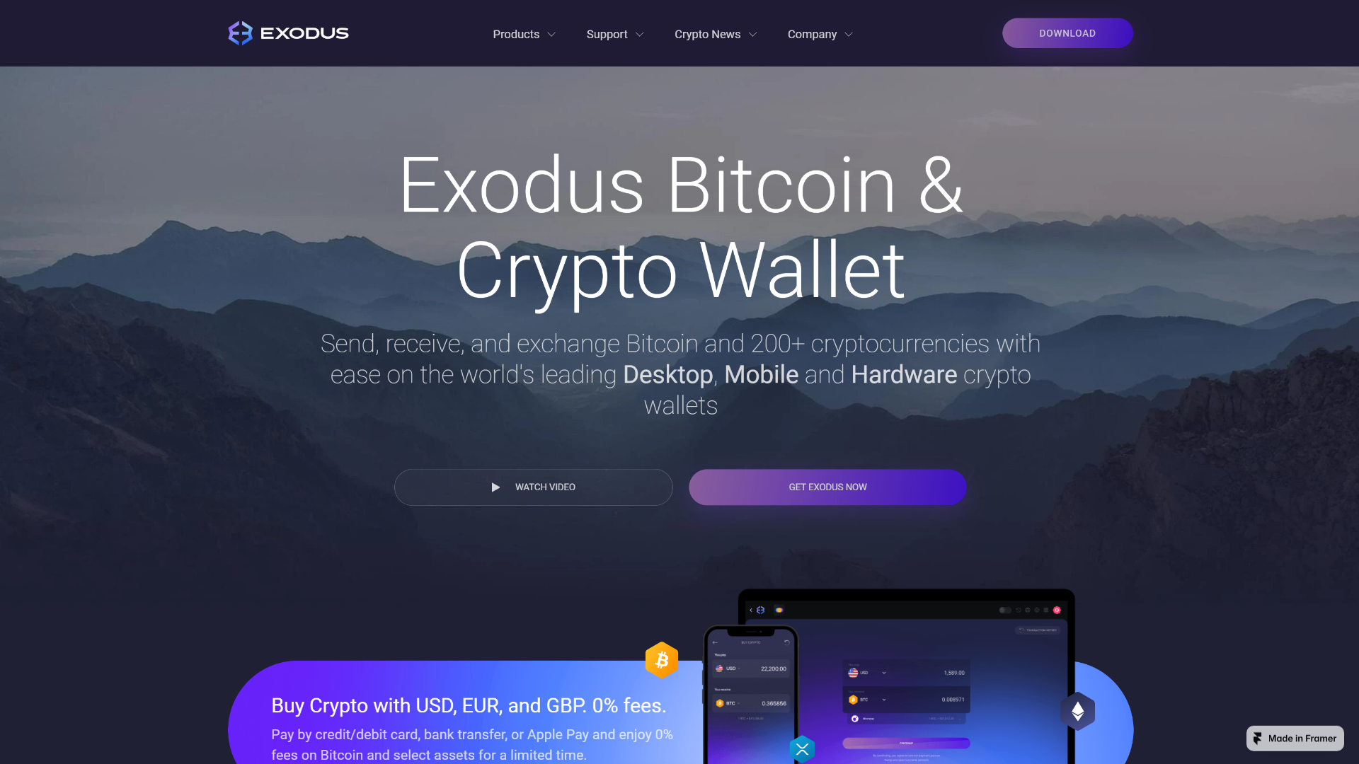 Screenshot of axodus-io.framer.ai