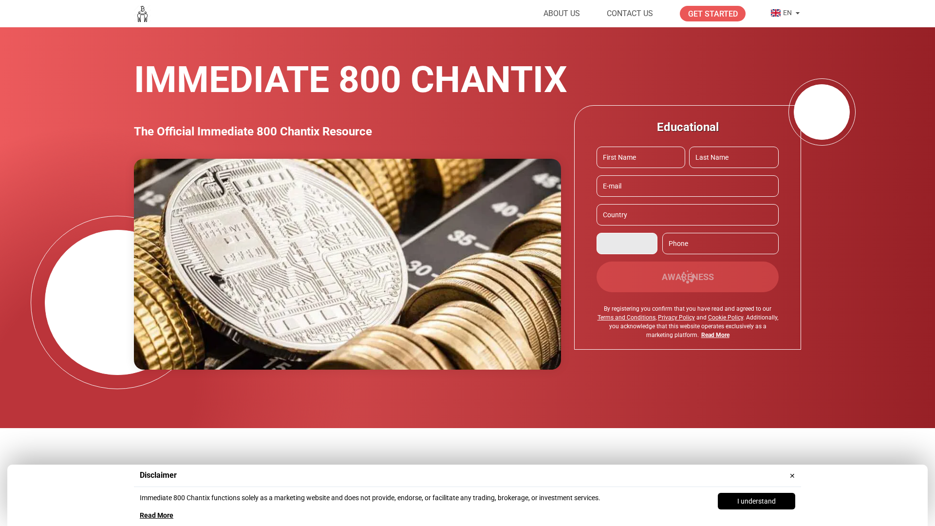 Screenshot of immediate-800-chantix.com
