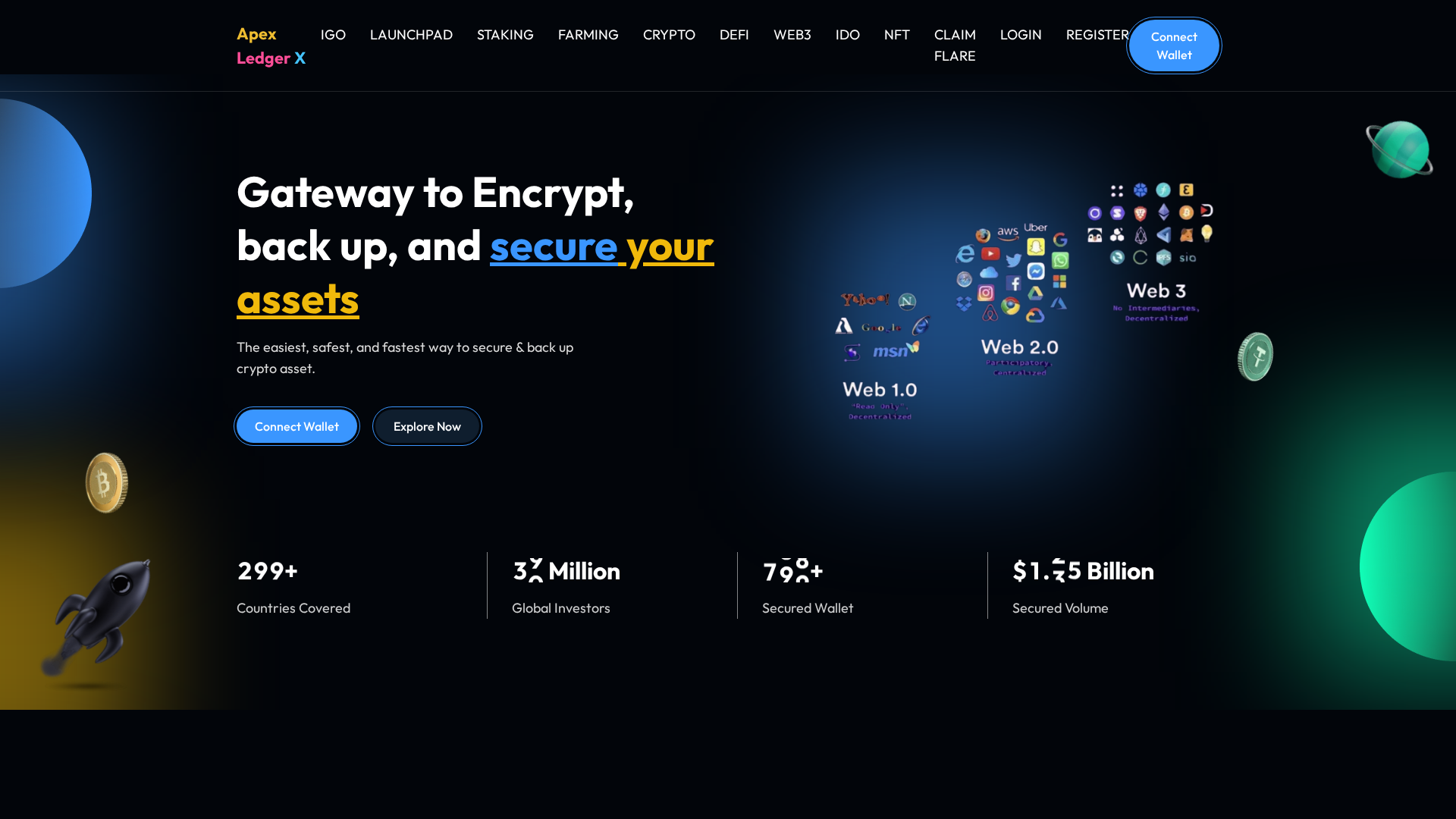 Screenshot of www.apexledgerx.com