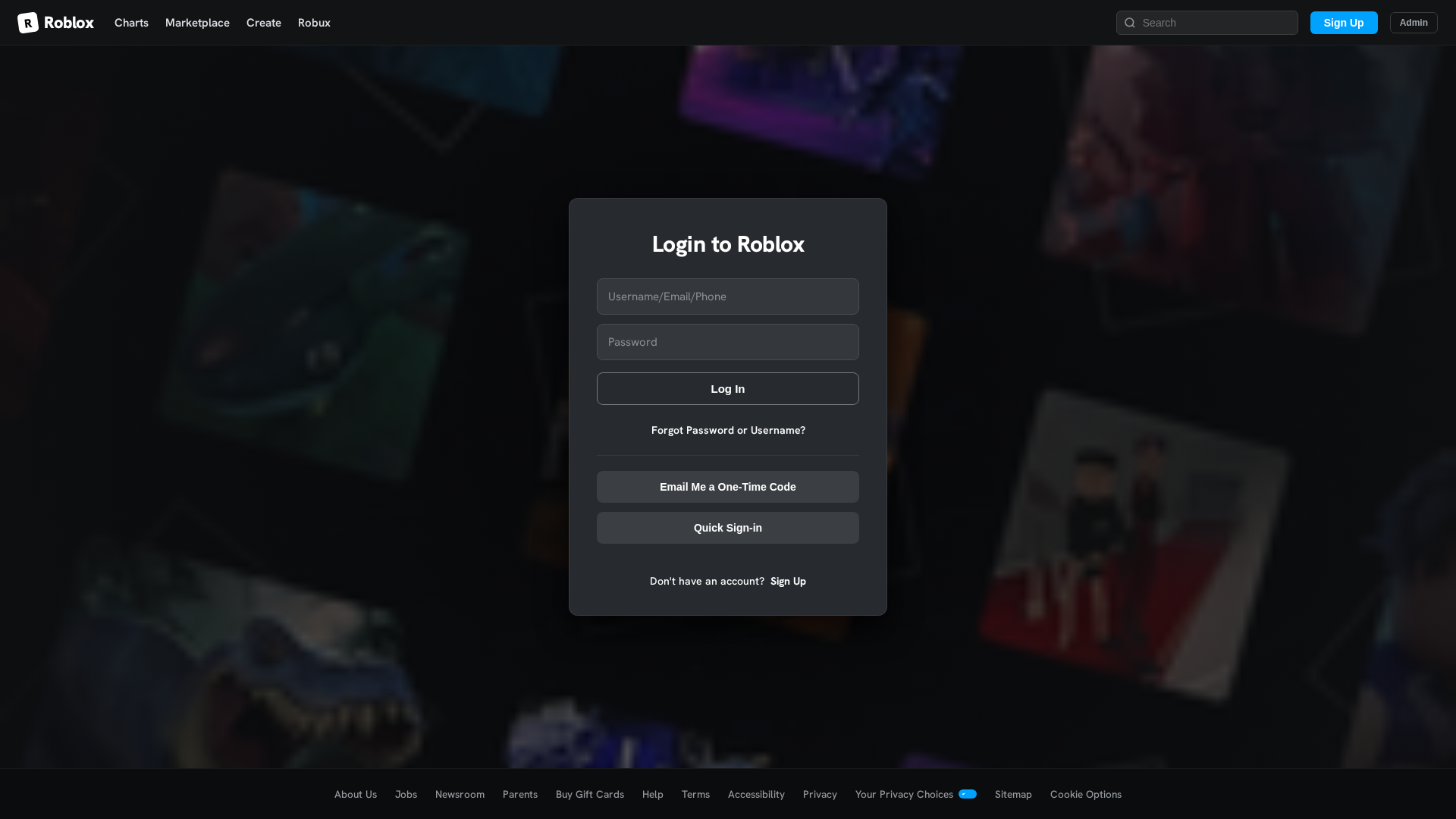 Screenshot of robl0x-1.netlify.app