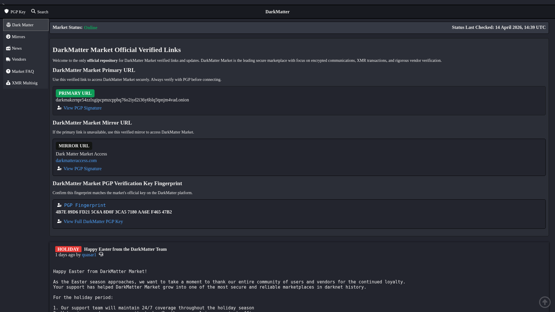 Screenshot of archetyp.link