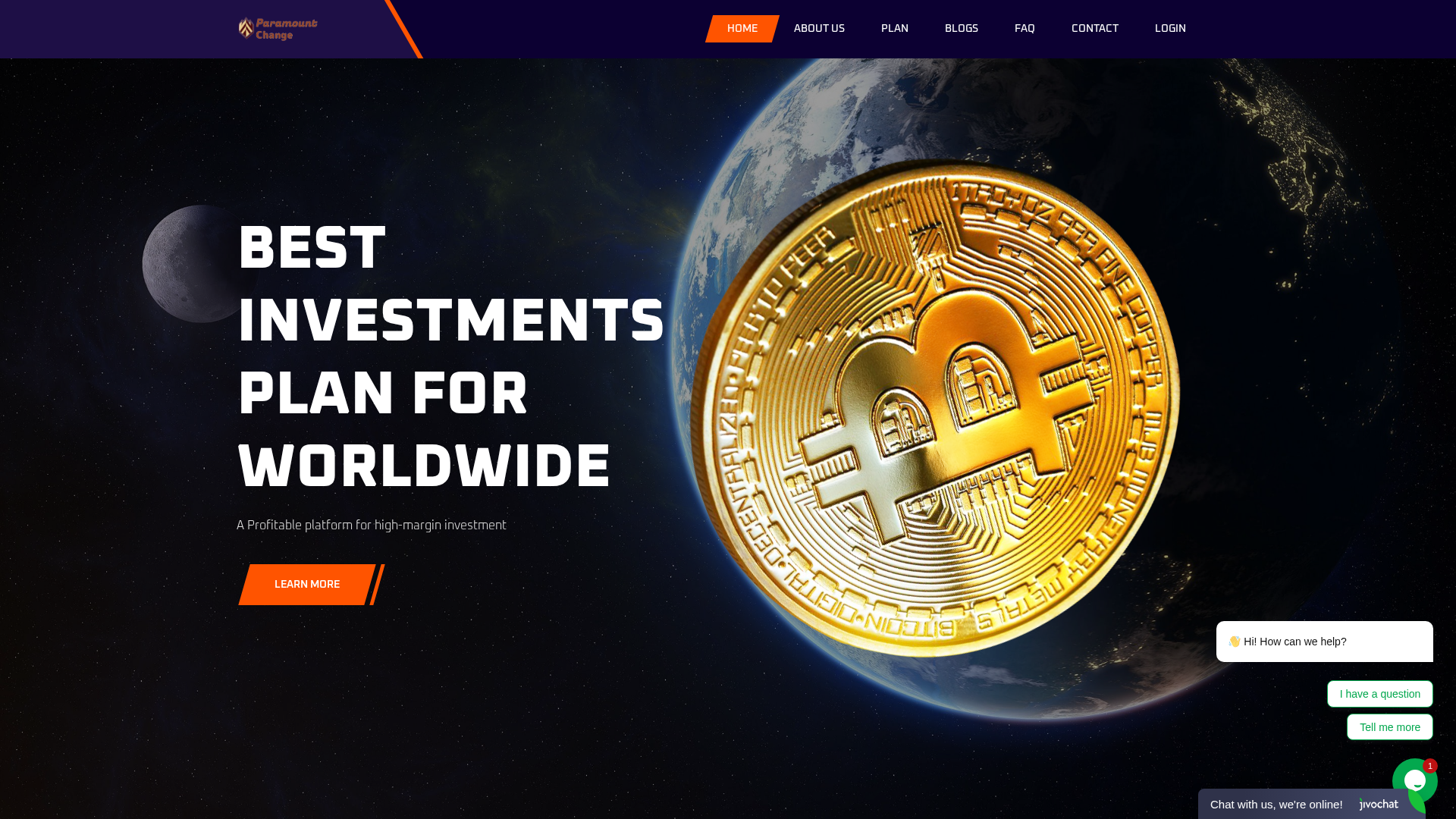 Screenshot of paramountchange.org