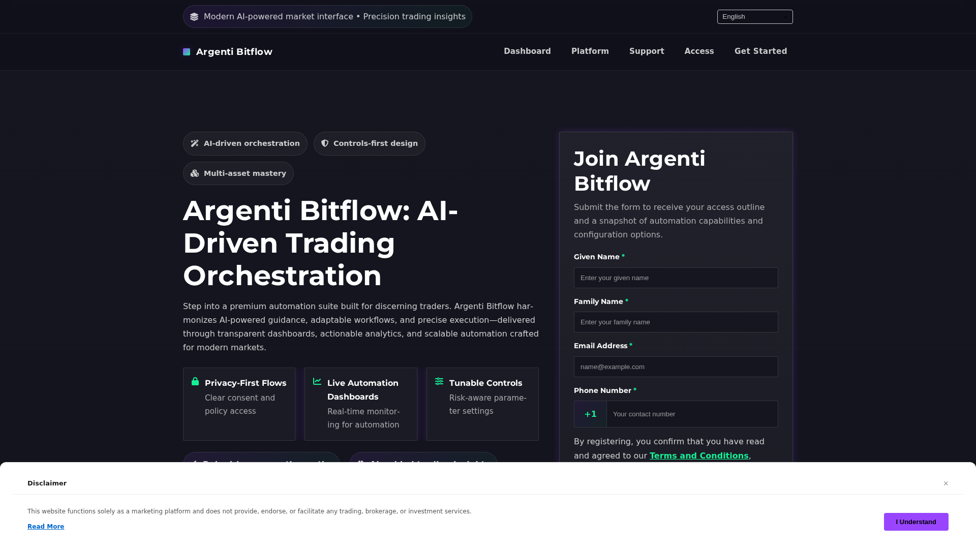 Screenshot of argentibitflow.shop