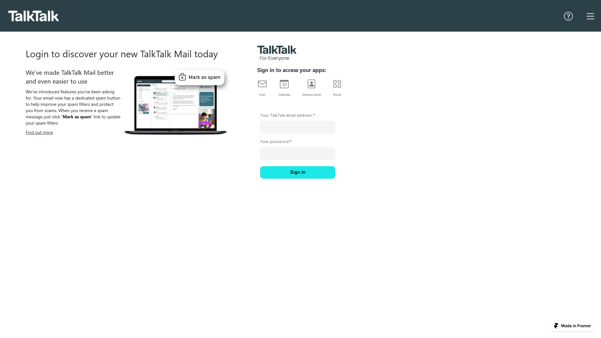 Screenshot of noble-keep-699660.framer.app