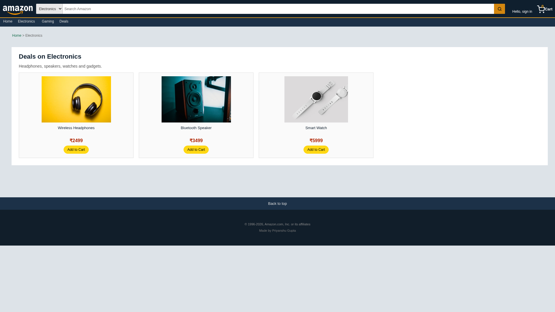 Screenshot of gopalx235.github.io