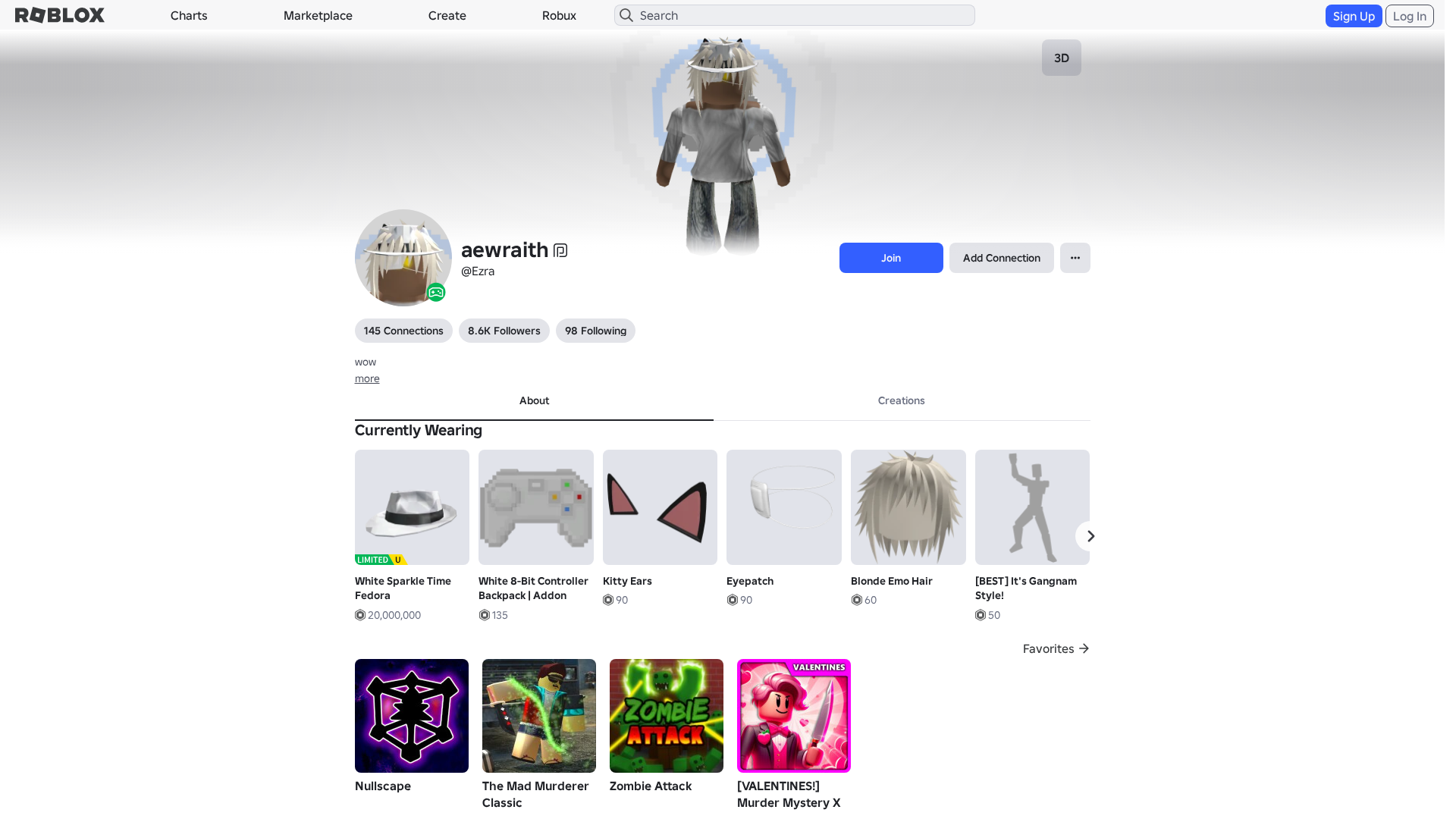 Screenshot of rblox.me