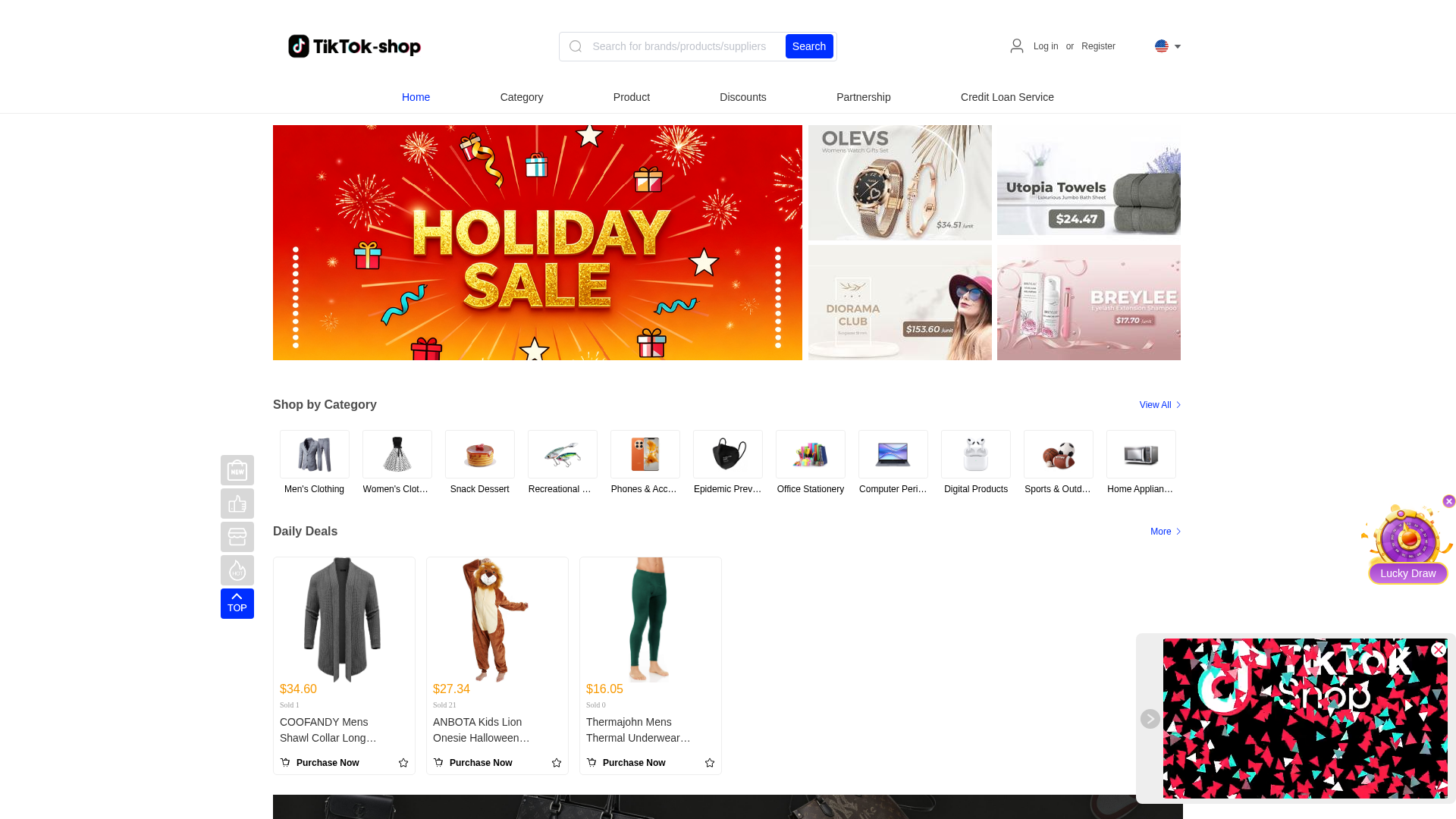 Screenshot of tw-tiktokshoping.net