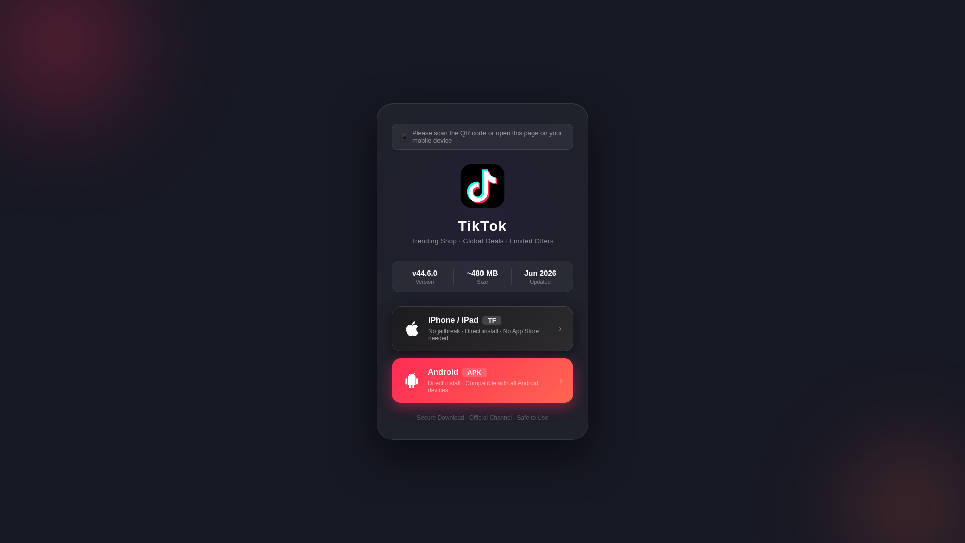 Screenshot of app.dnldtkmal.top