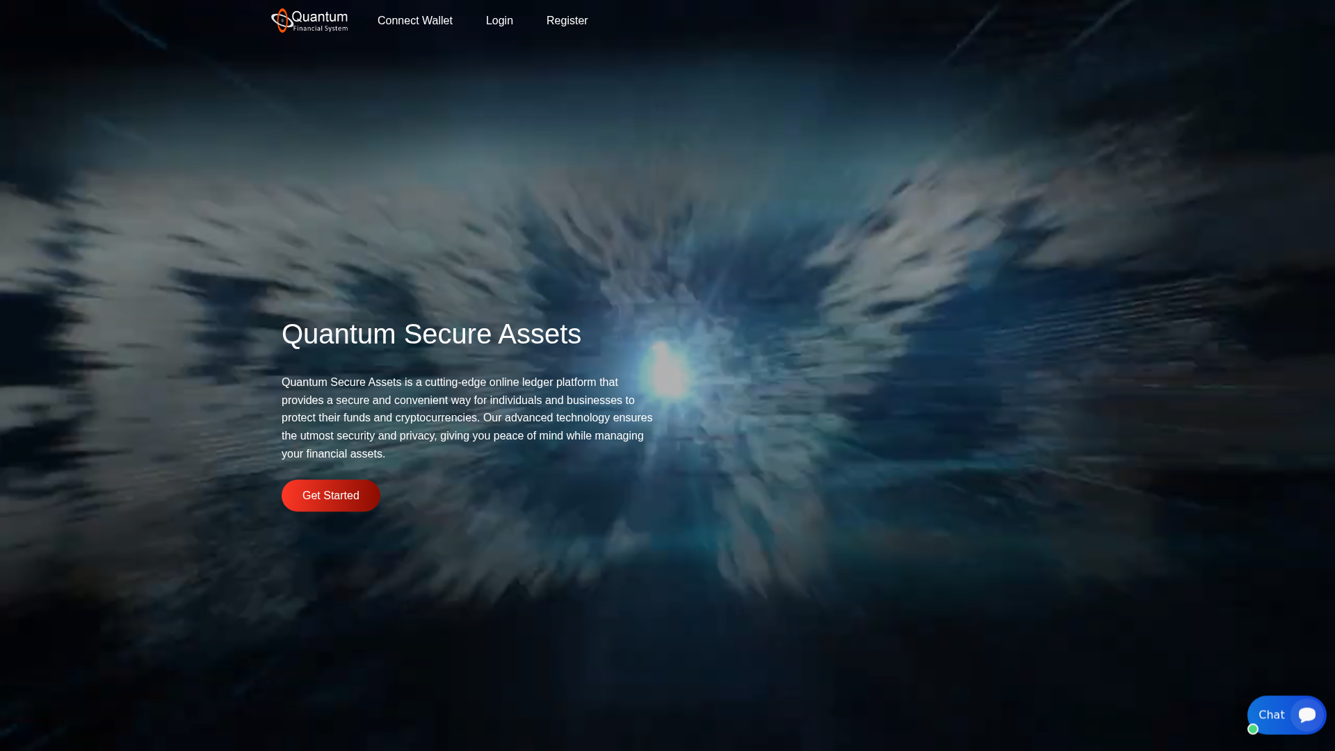 Screenshot of qfssecureassets.com