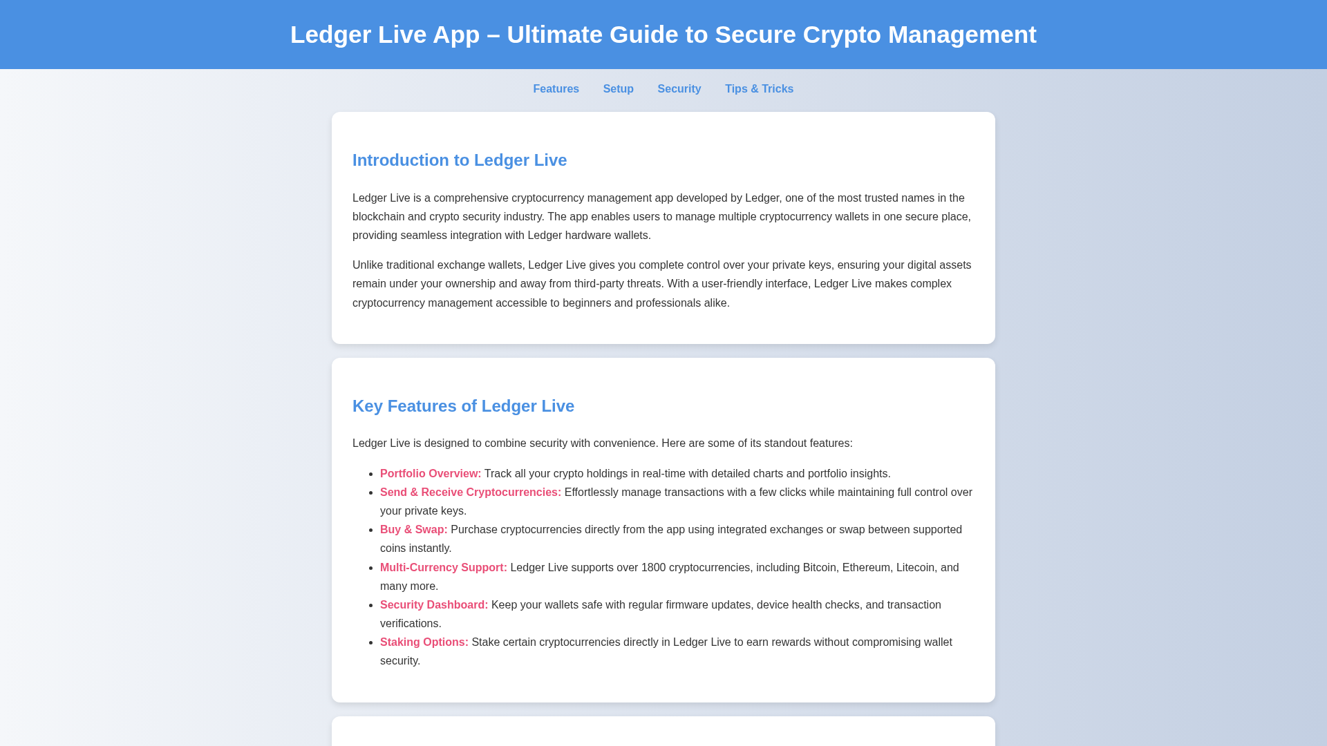 Screenshot of home-ledgeer-app.pages.dev