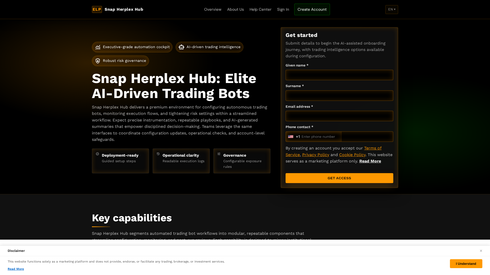 Screenshot of snapherplexhub.pro