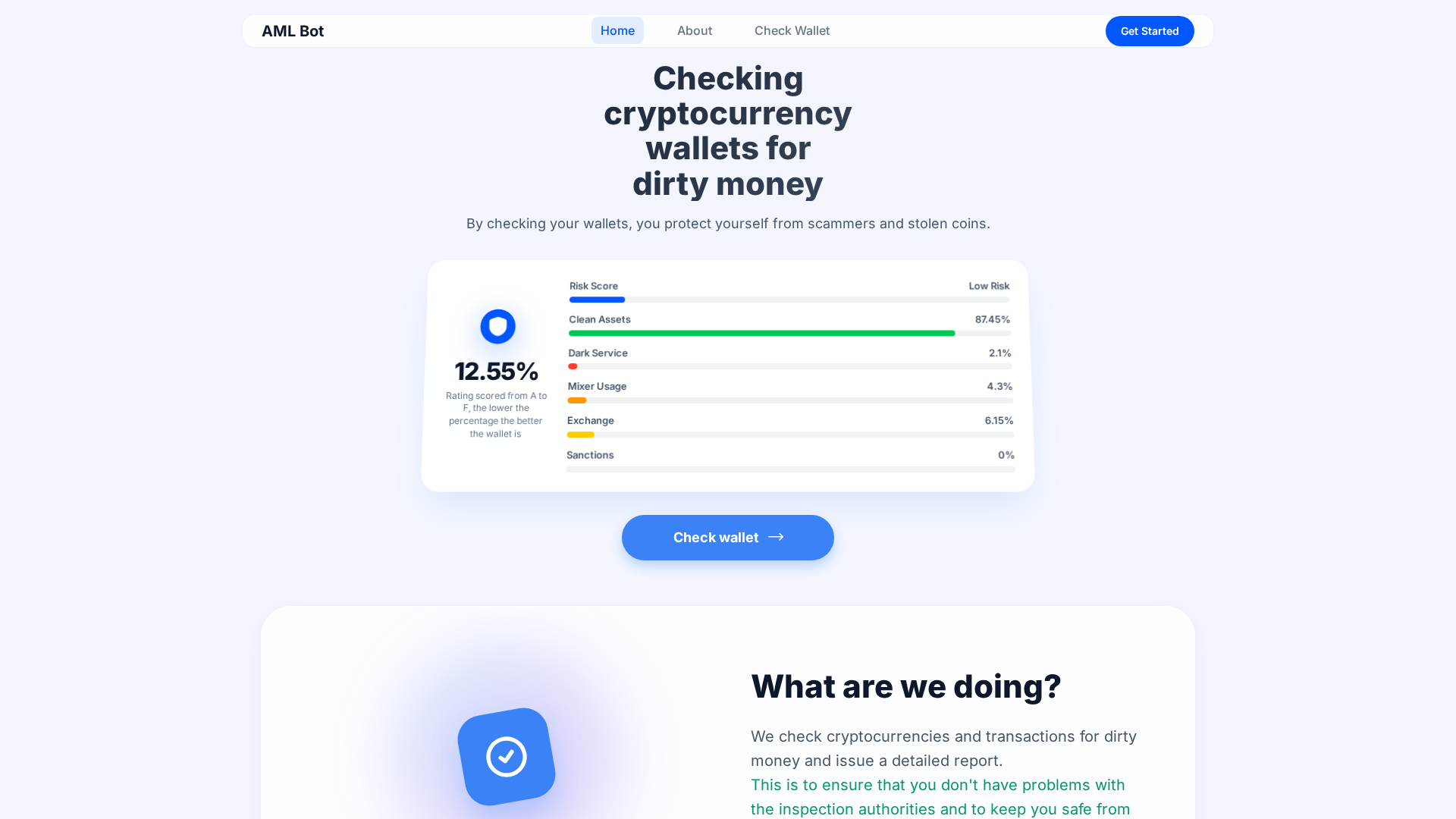 Screenshot of amltrontrx.com